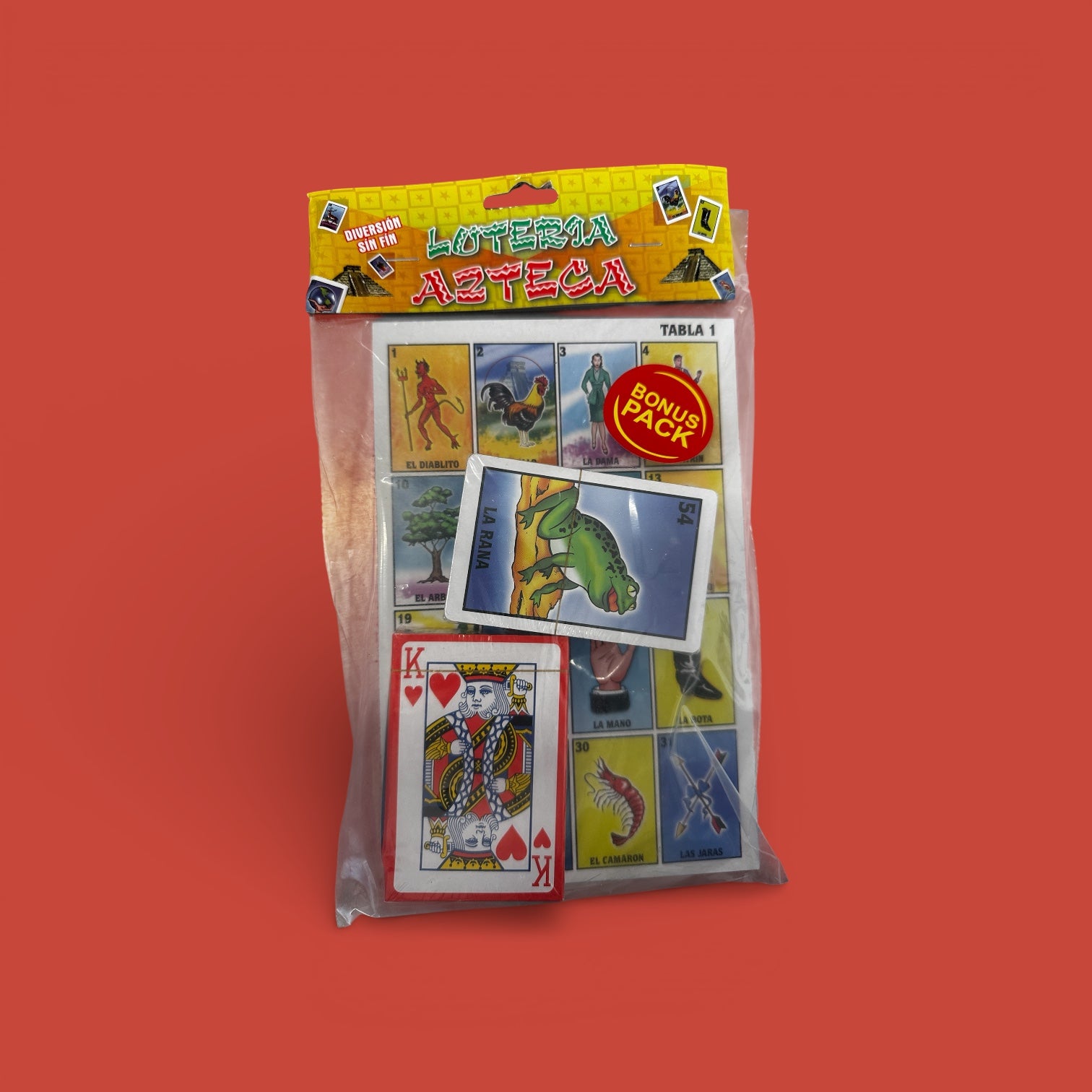 Lotería with bonus pack