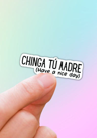 Lalatina Shop - Funny latina sticker