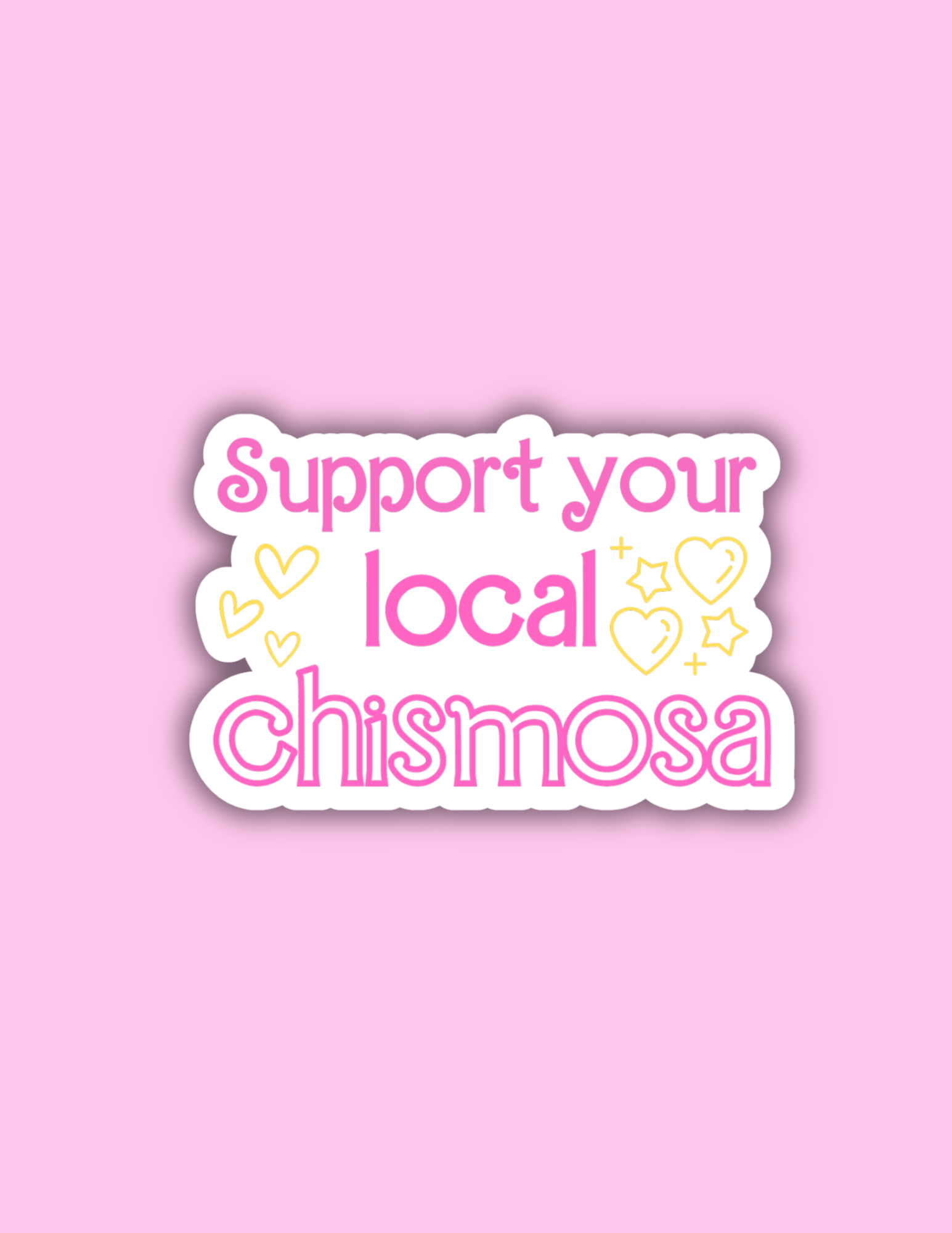 Lalatina Shop - Support your local chismosa funny latina sticker,decal