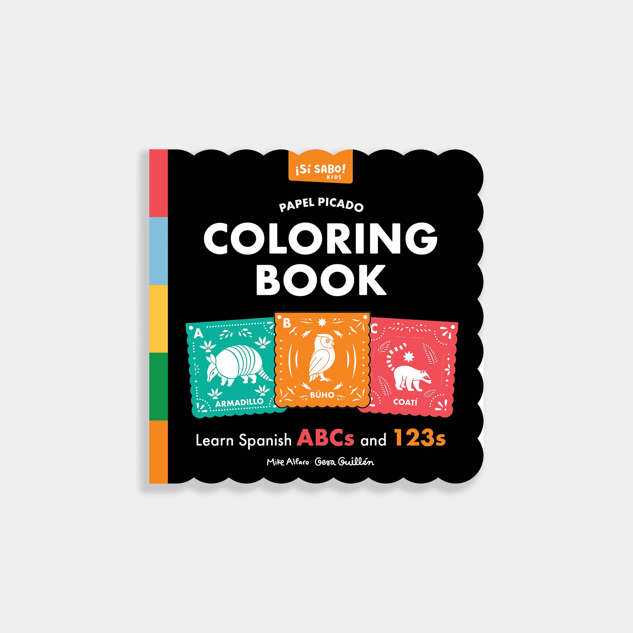 Blue Star Press - Papel Picado Spanish Coloring Book