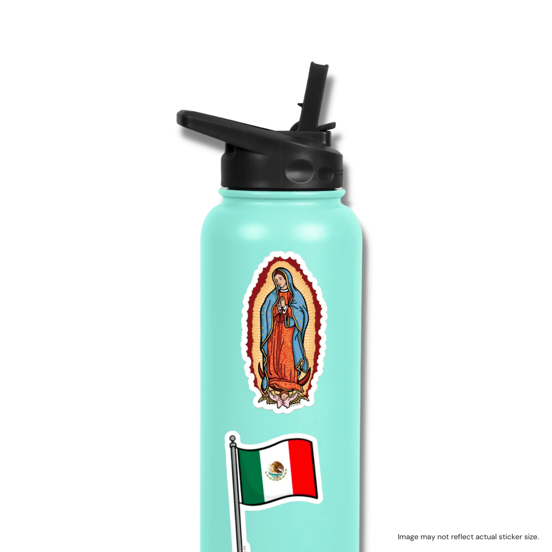 Blank Tag Co. Stickers - The Virgen de Guadalupe Sticker: 2.15x4 in