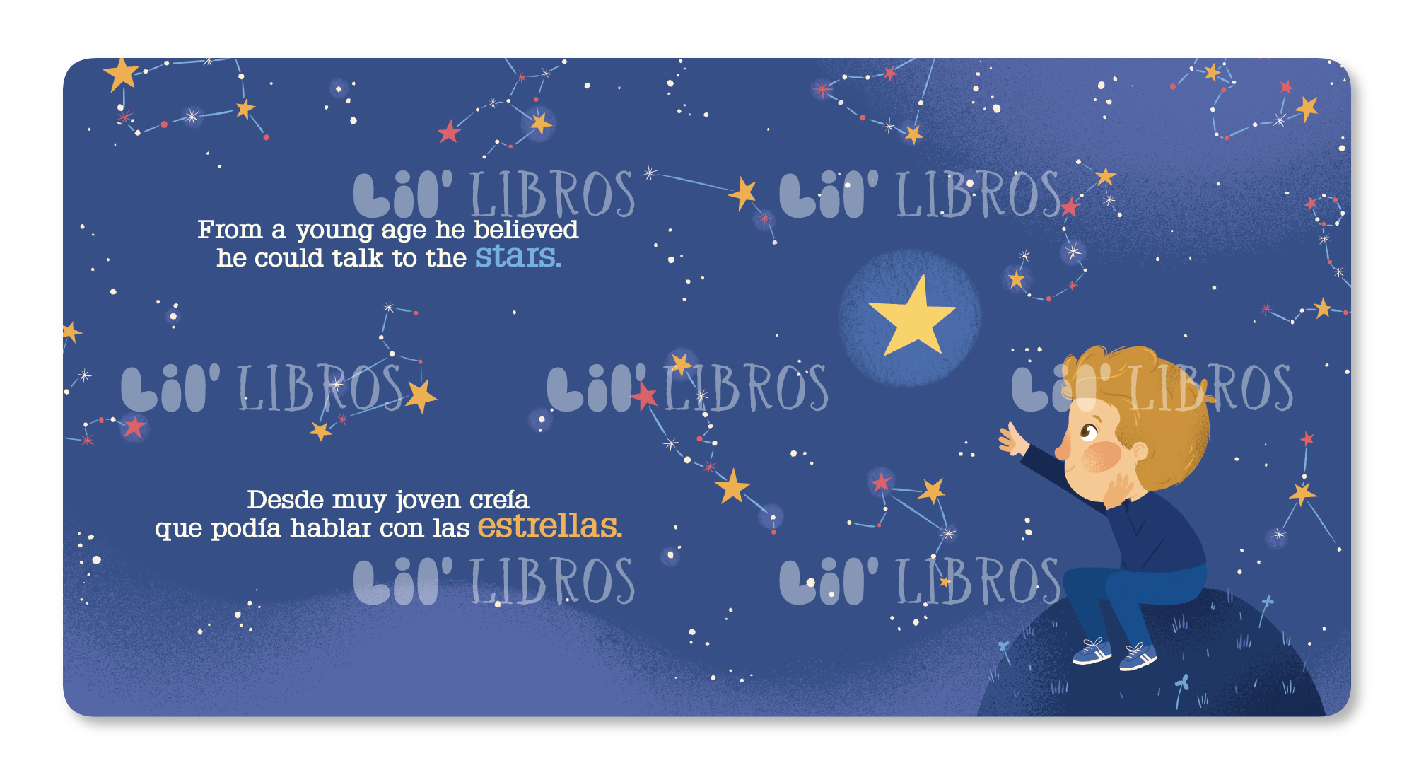 Lil' Libros ~ Bilingual Children's Books & Games - The Life of / La vida de Walter (Bilingual: English and Spanish)