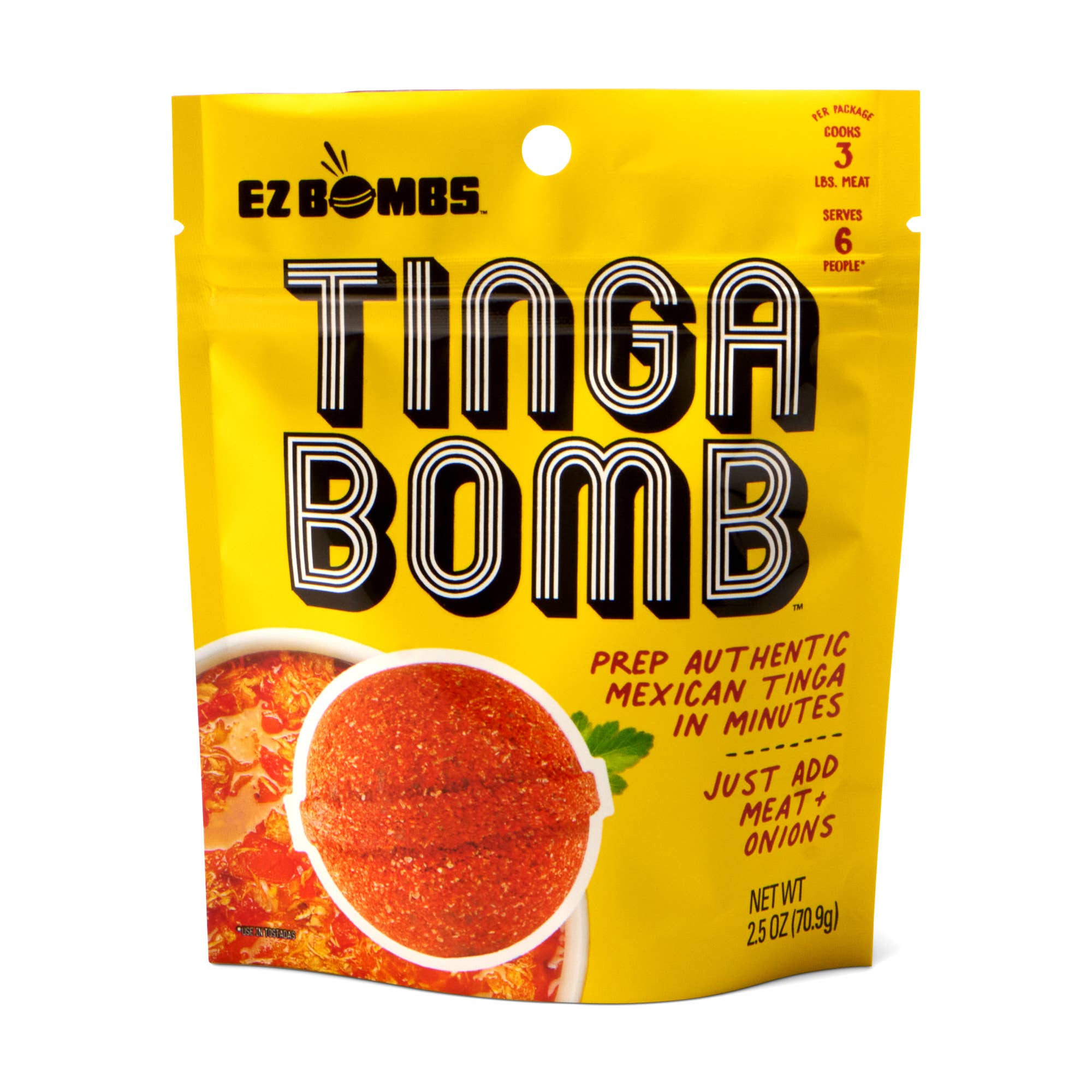 EZ Bombs - Tinga Bomb Seasoning – Single Pack by EZ Bombs