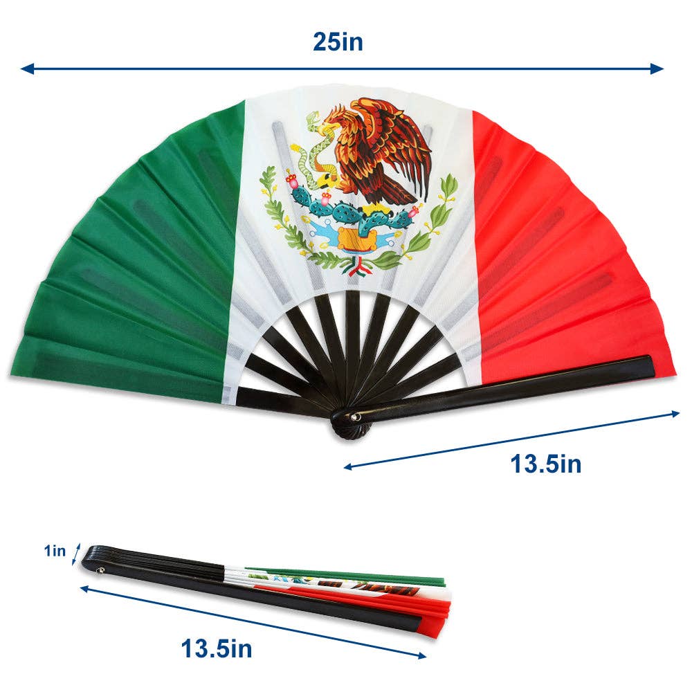 Flags Importer - Mexico X-Large Hand Fan