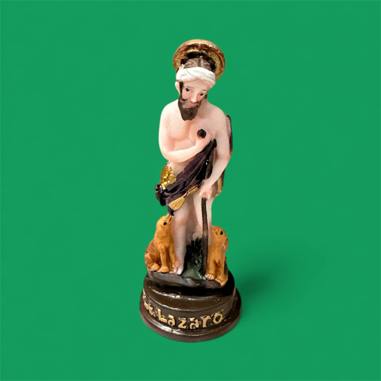 San Lazaro - Small figure, 3.5 inches