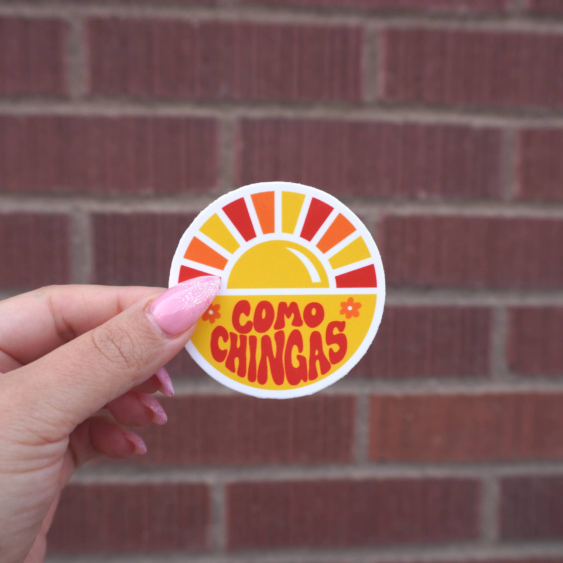 Erica Alfaro Designs - Como Chingas Retro Mexican Sticker