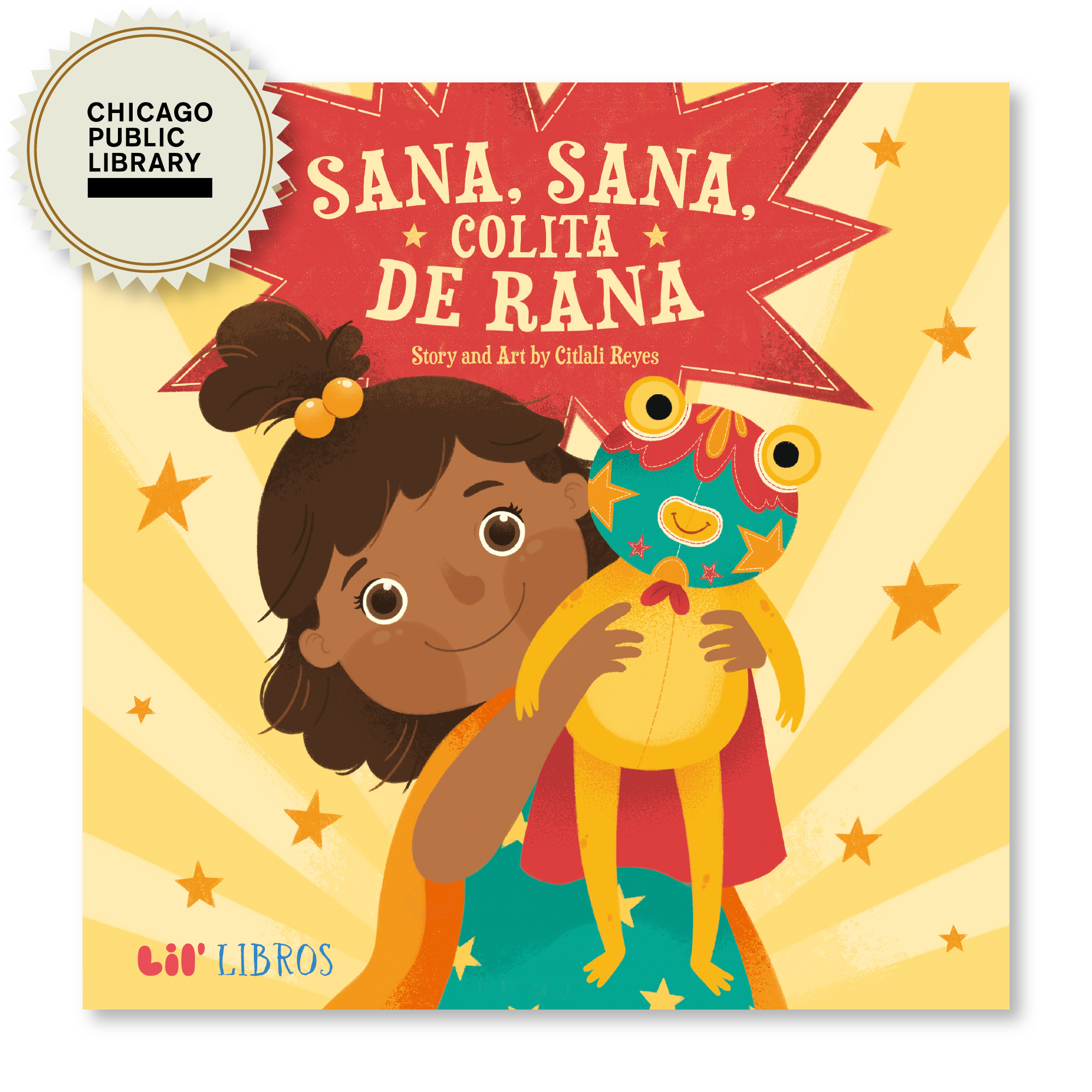 Lil' Libros ~ Bilingual Children's Books & Games - Sana, sana, colita de rana (Bilingual: English and Spanish)