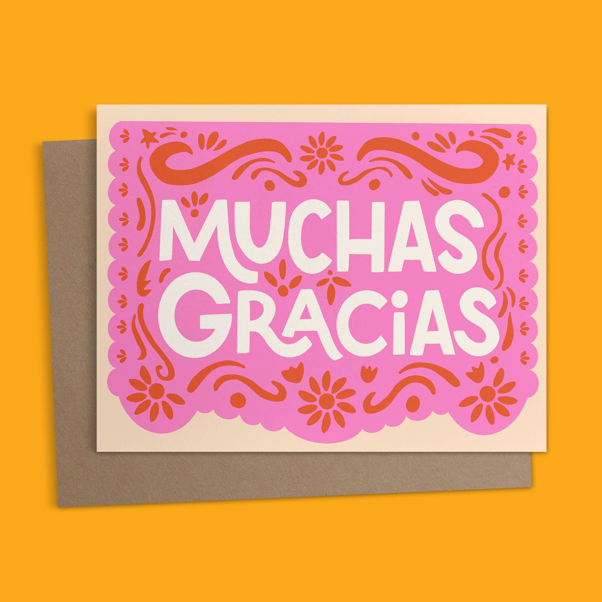Ana Peake - Papel Picado Spanish Greeting Card