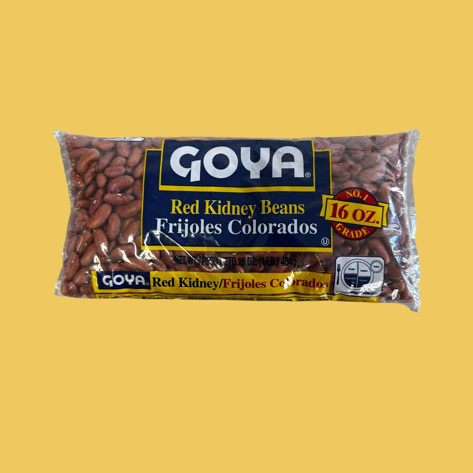 Goya - Red Kidney Beans, 1 Lb, bag