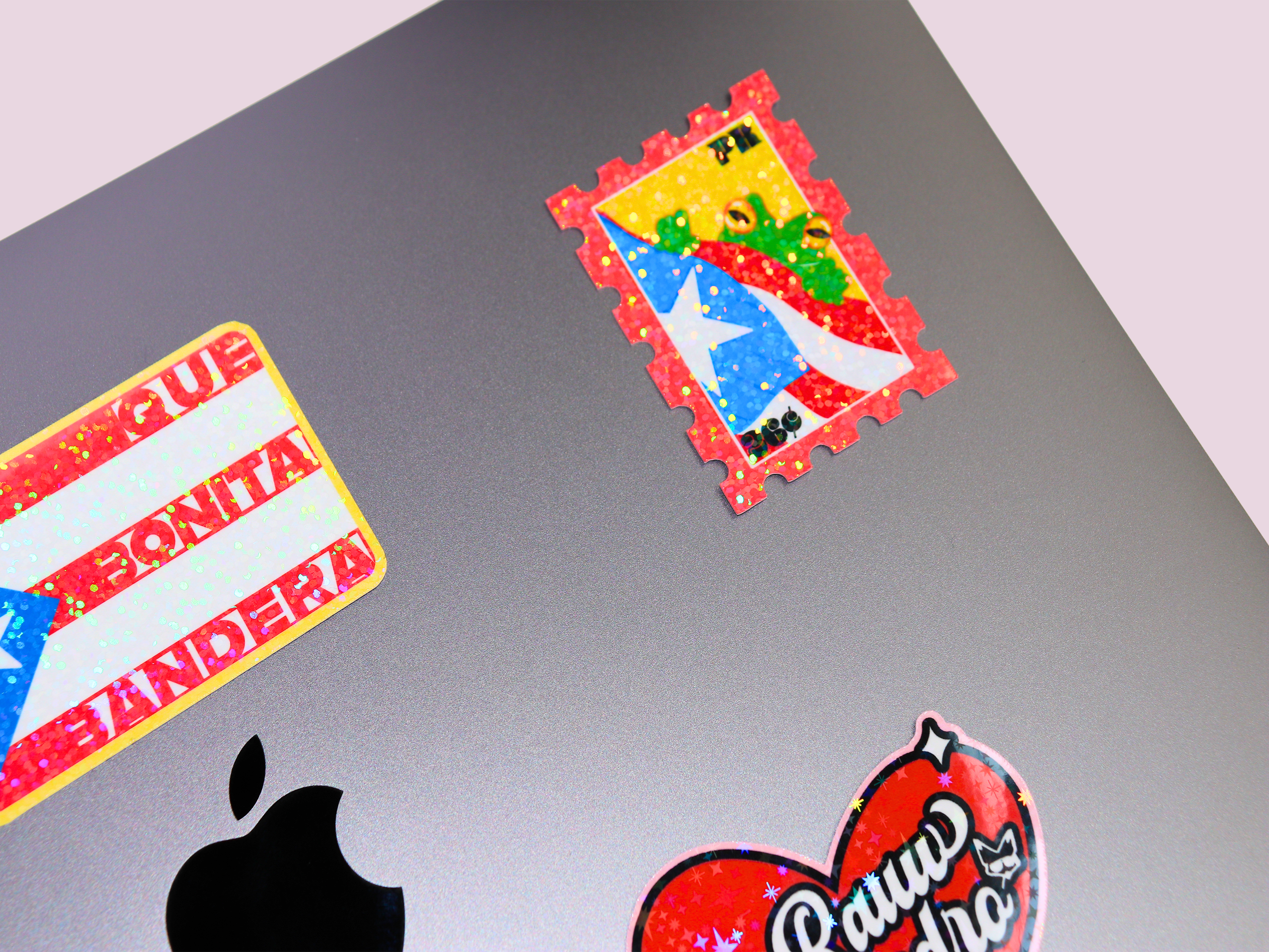 Espyz Studio - Puerto Rico Stamp Sticker - Coqui - Boricua Pride - Latina