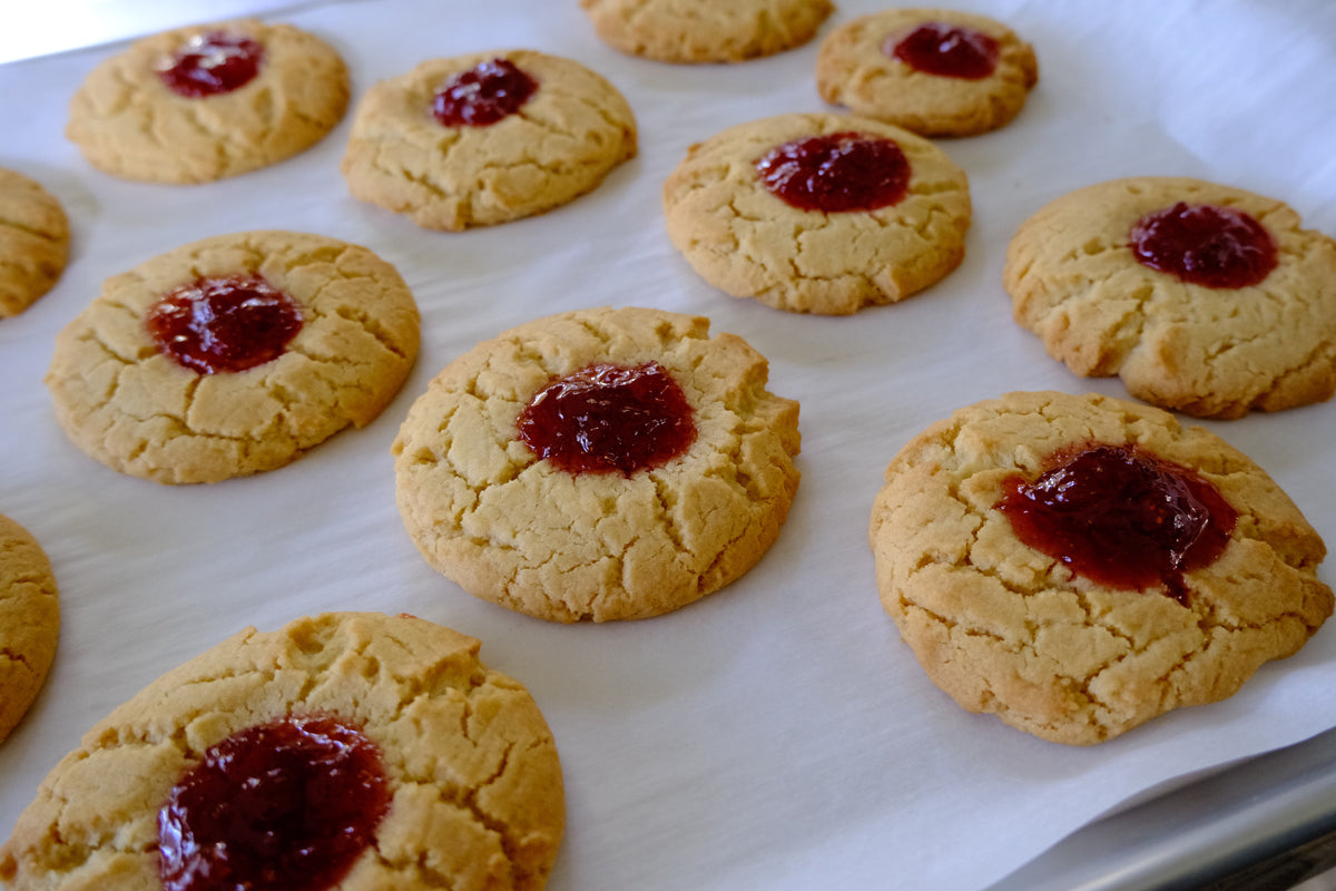 Salliedough- Fresa Shortbread Cookies (3pk)
