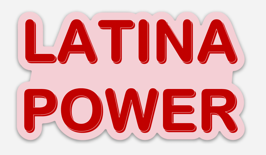 Jen Zeano Designs - Latina Power Sticker