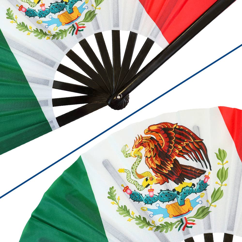 Flags Importer - Mexico X-Large Hand Fan