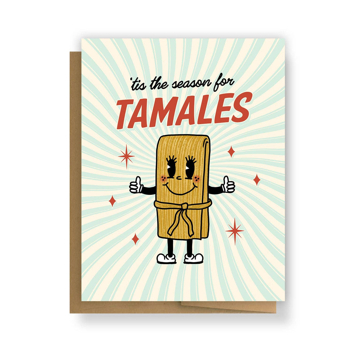 Erica Alfaro Designs - 'Tis the Season for Tamales Greeting Card