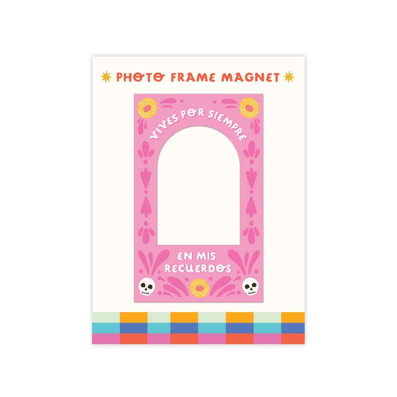 Ana Peake - Día de los Muertos Photo Frame Magnet - Small