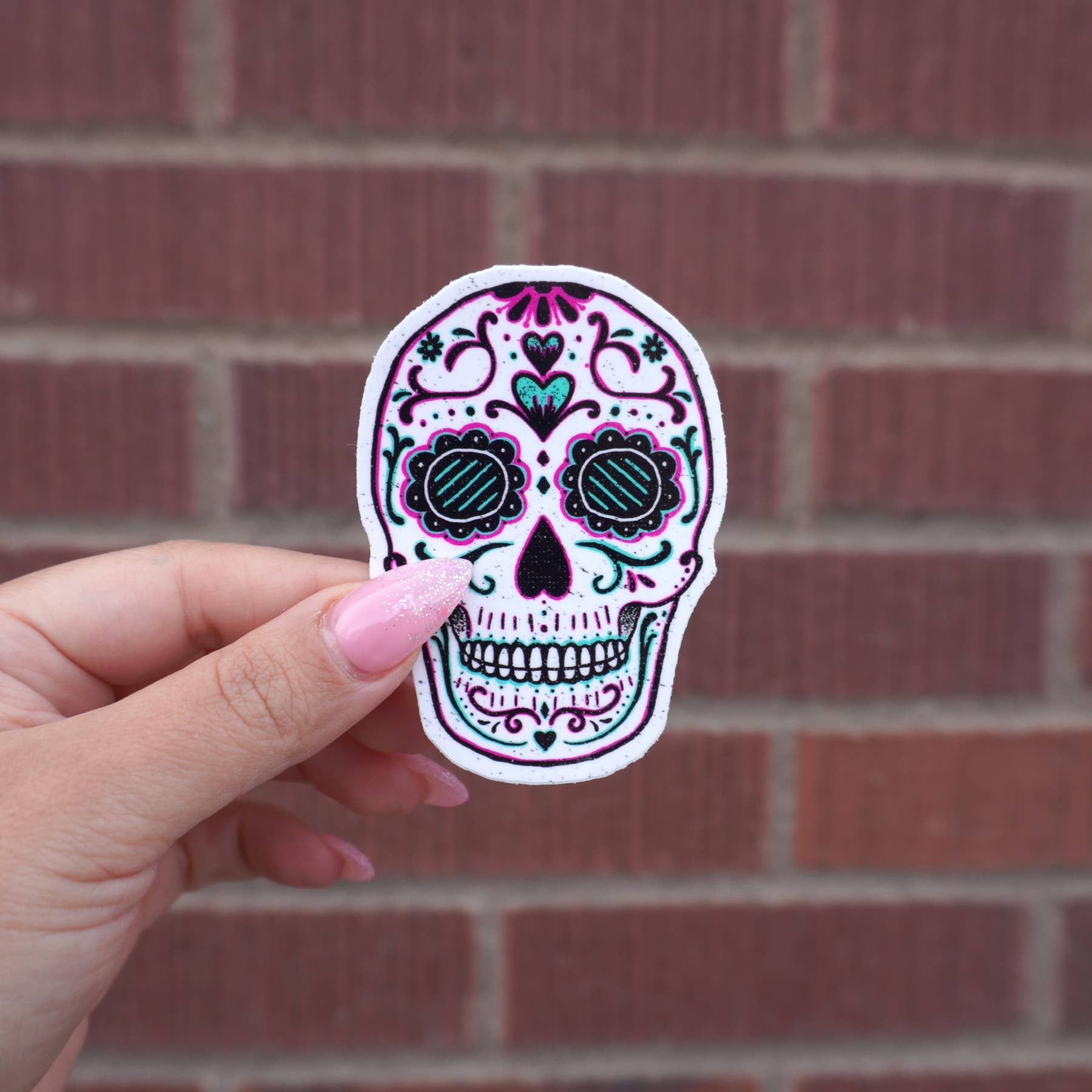 Erica Alfaro Designs - Sugar Skull Sticker
