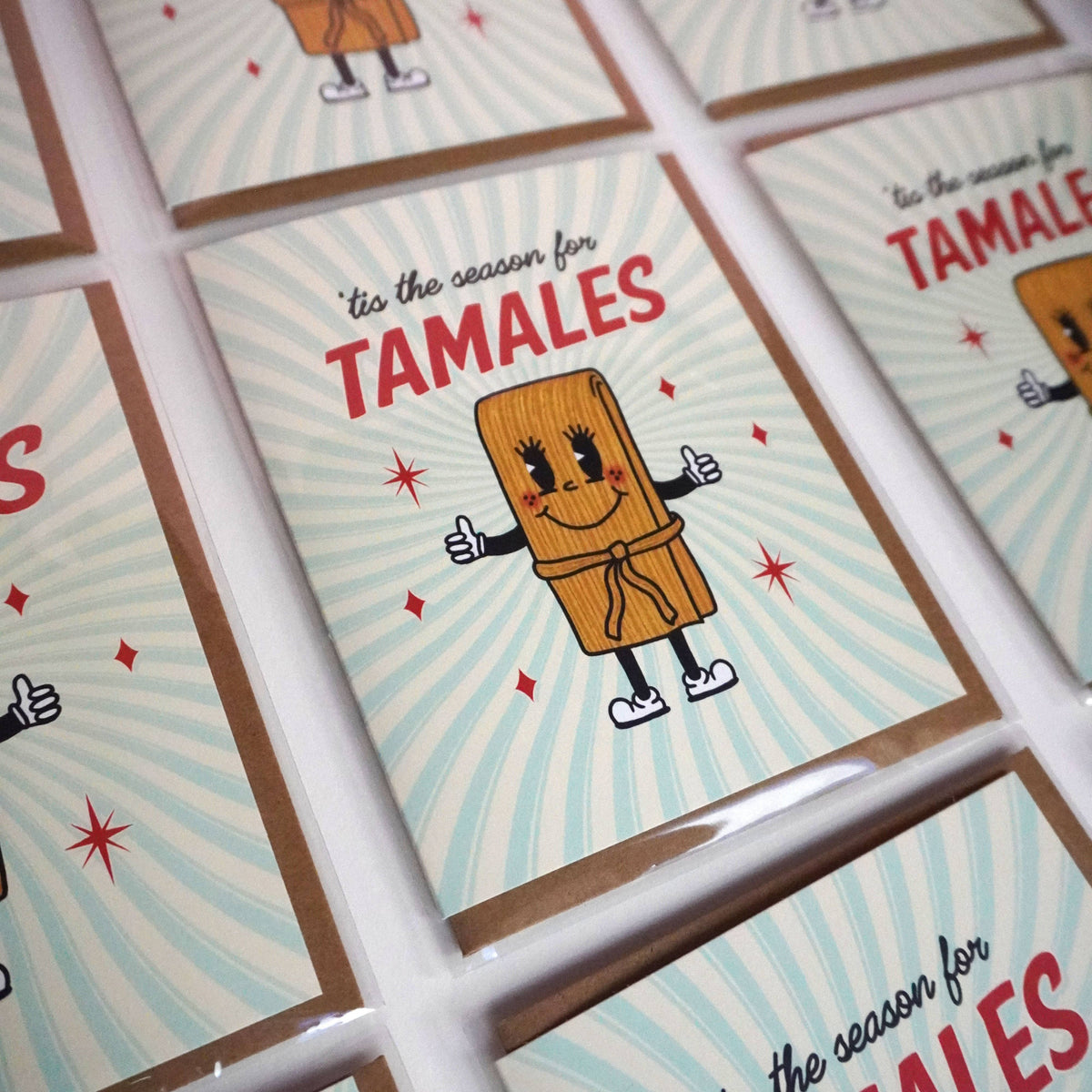 Erica Alfaro Designs - 'Tis the Season for Tamales Greeting Card