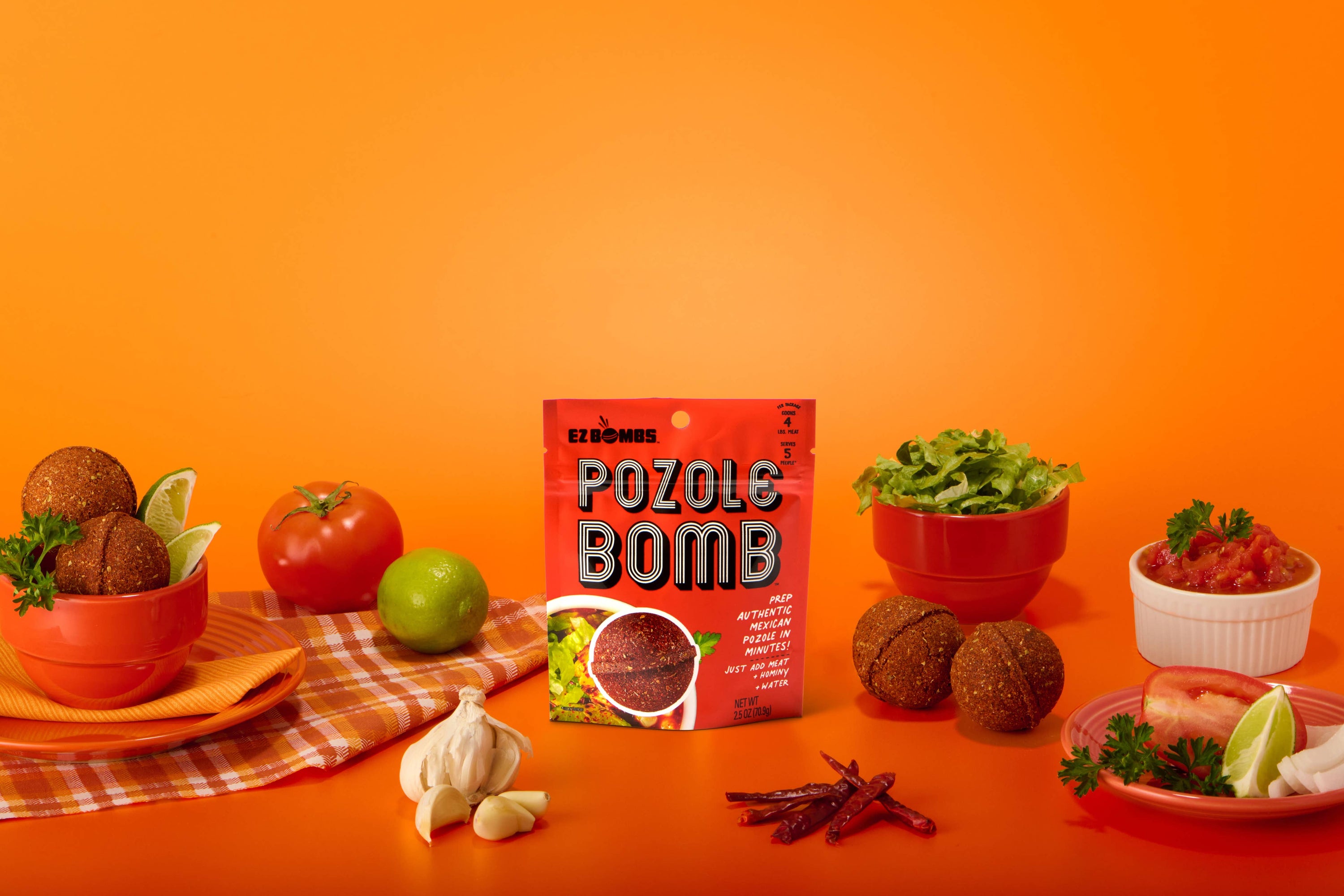 EZ Bombs - Pozole Bomb Seasoning – Single Pack by EZ Bombs