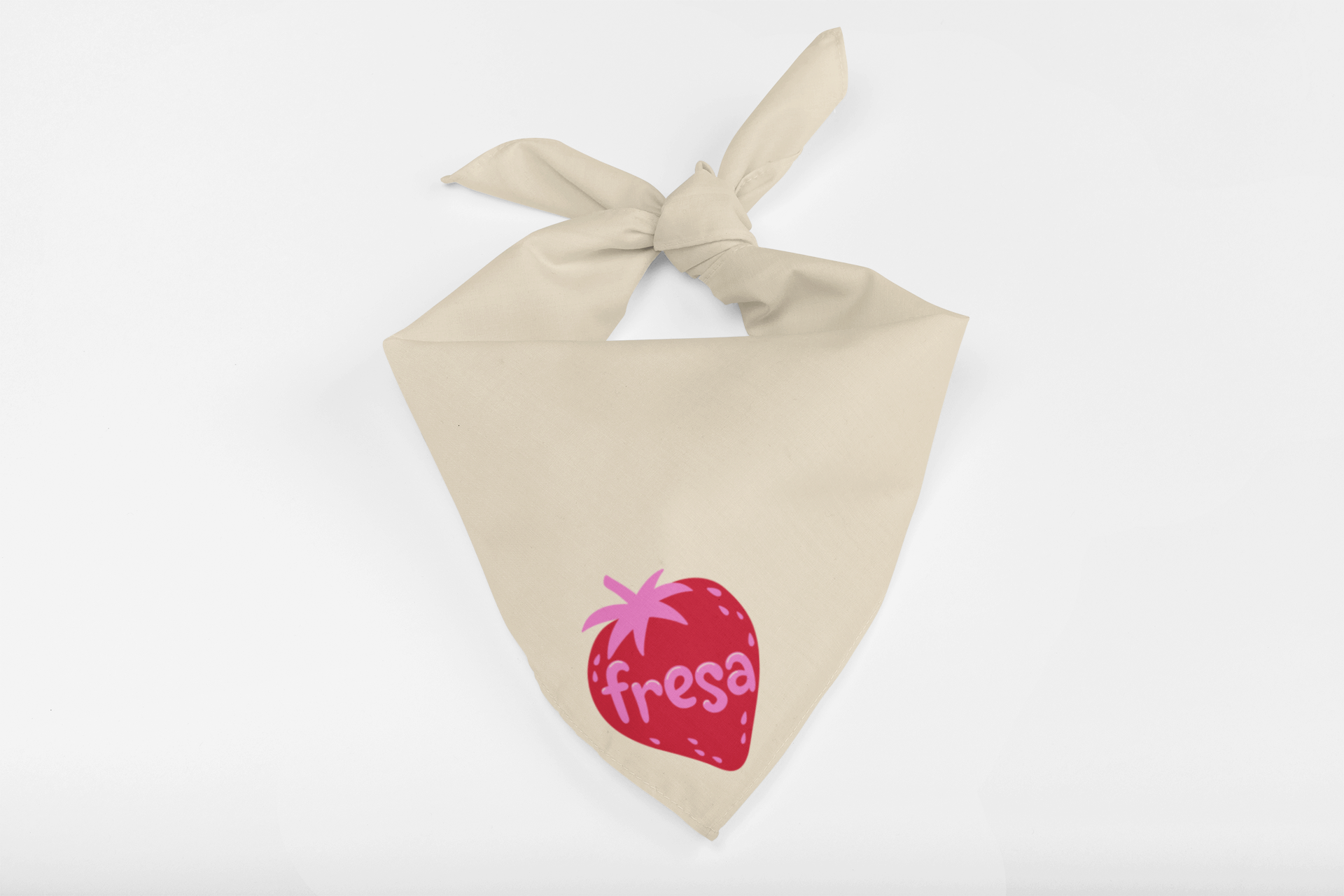 Que Rico T-Shirt Co. - Fresa Dog Bandana