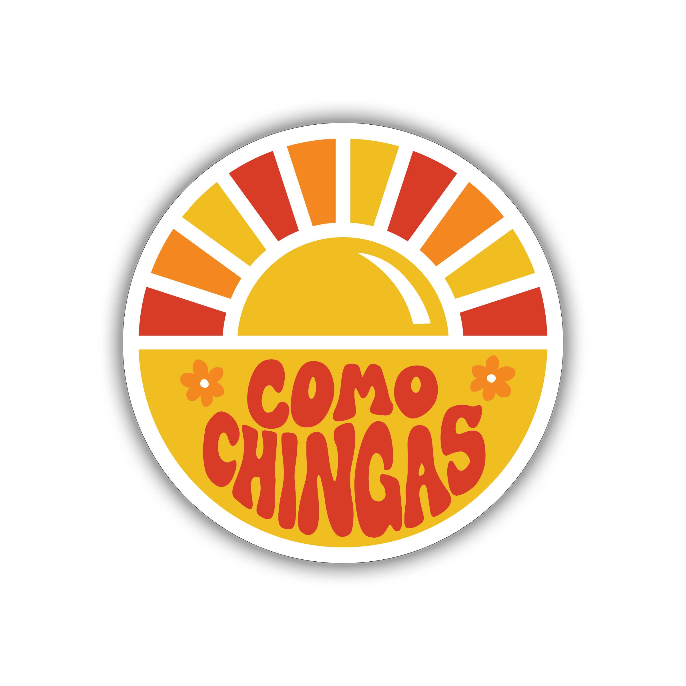 Erica Alfaro Designs - Como Chingas Retro Mexican Sticker