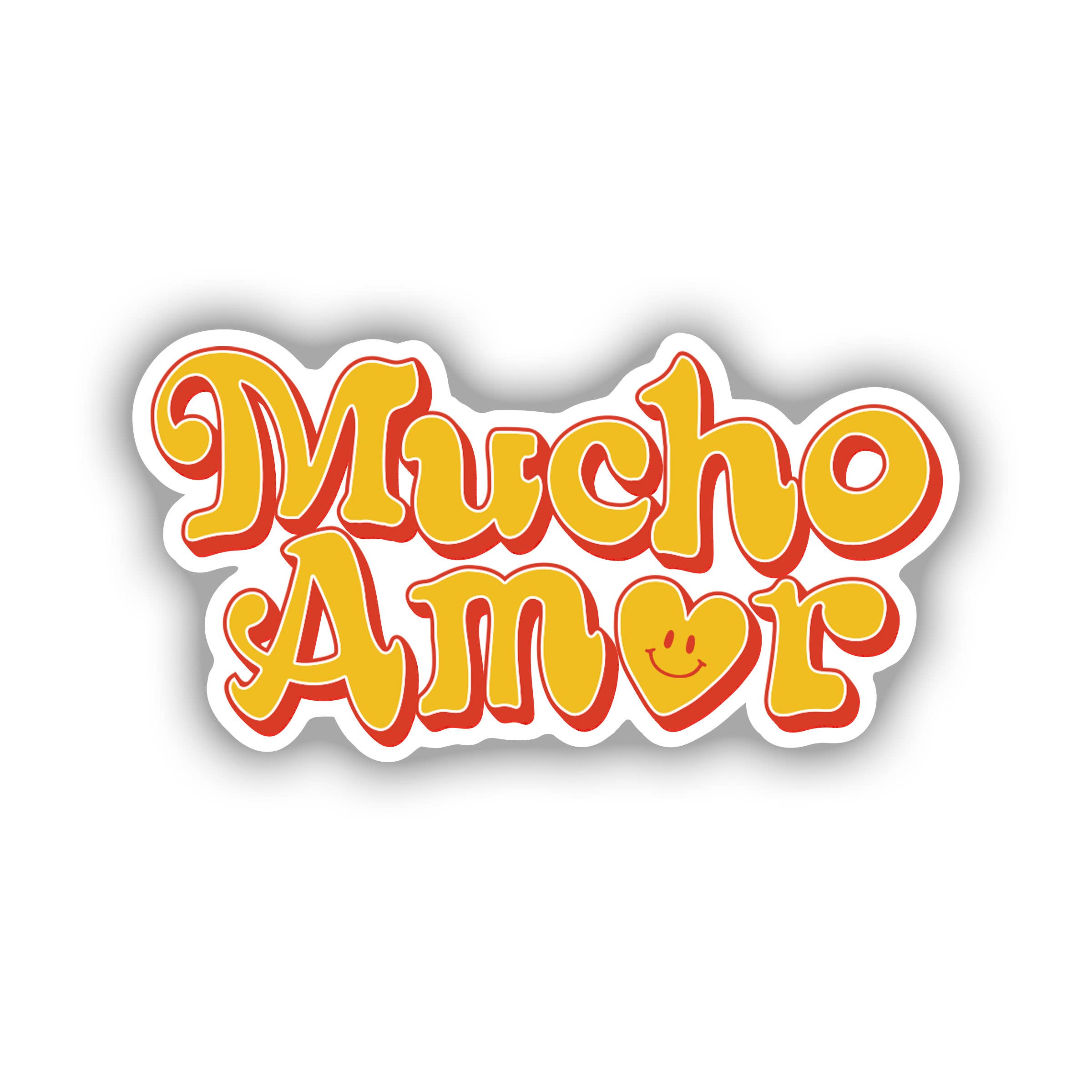 Erica Alfaro Designs - Mucho Amor Retro Mexican Sticker