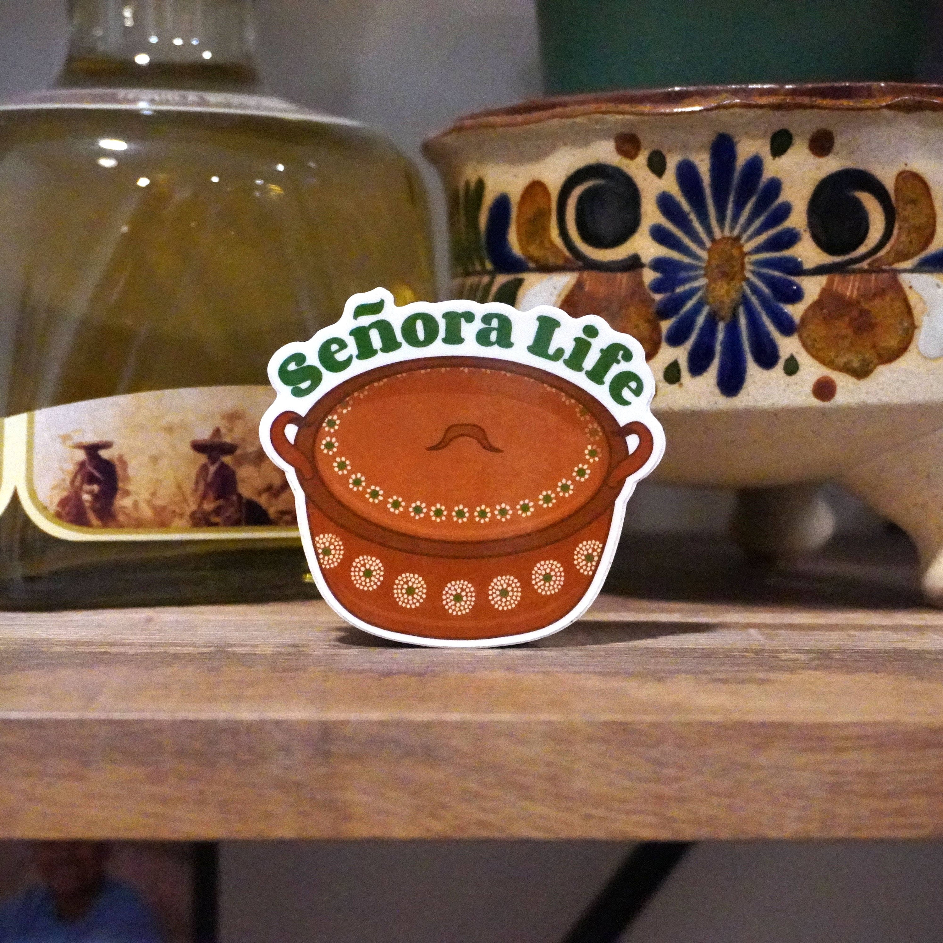 Erica Alfaro Designs - Señora Life Mexican Vinyl Sticker