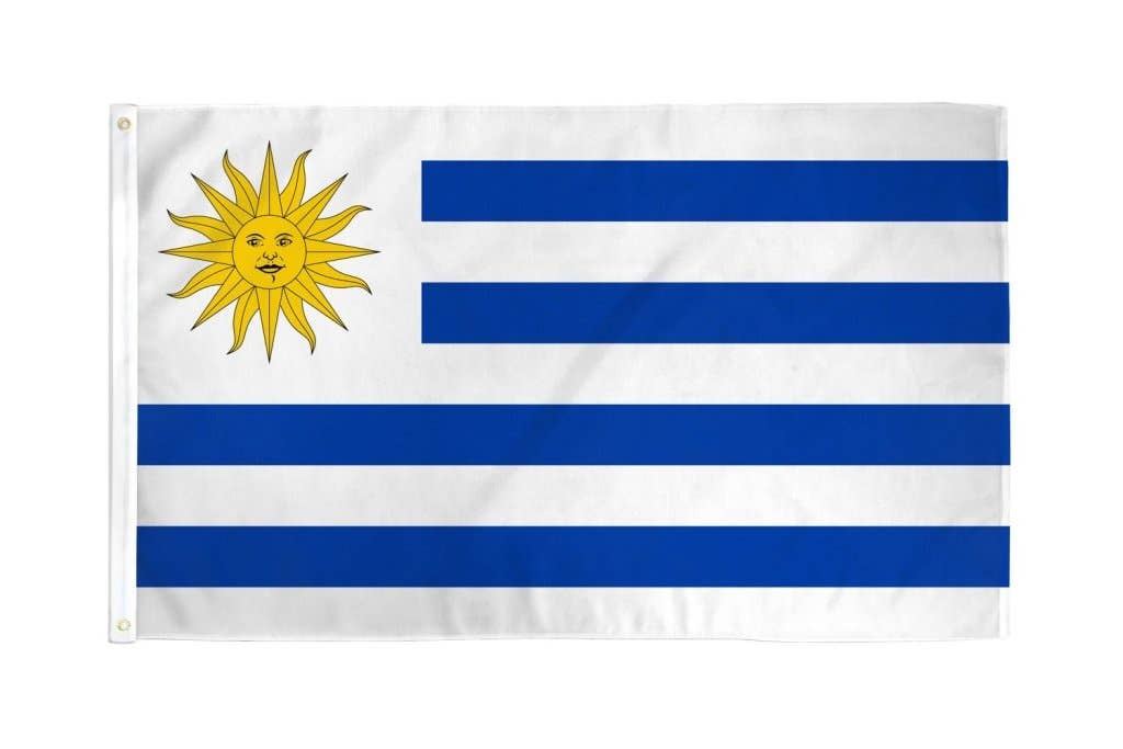 Uruguay Flag 3x5ft Poly