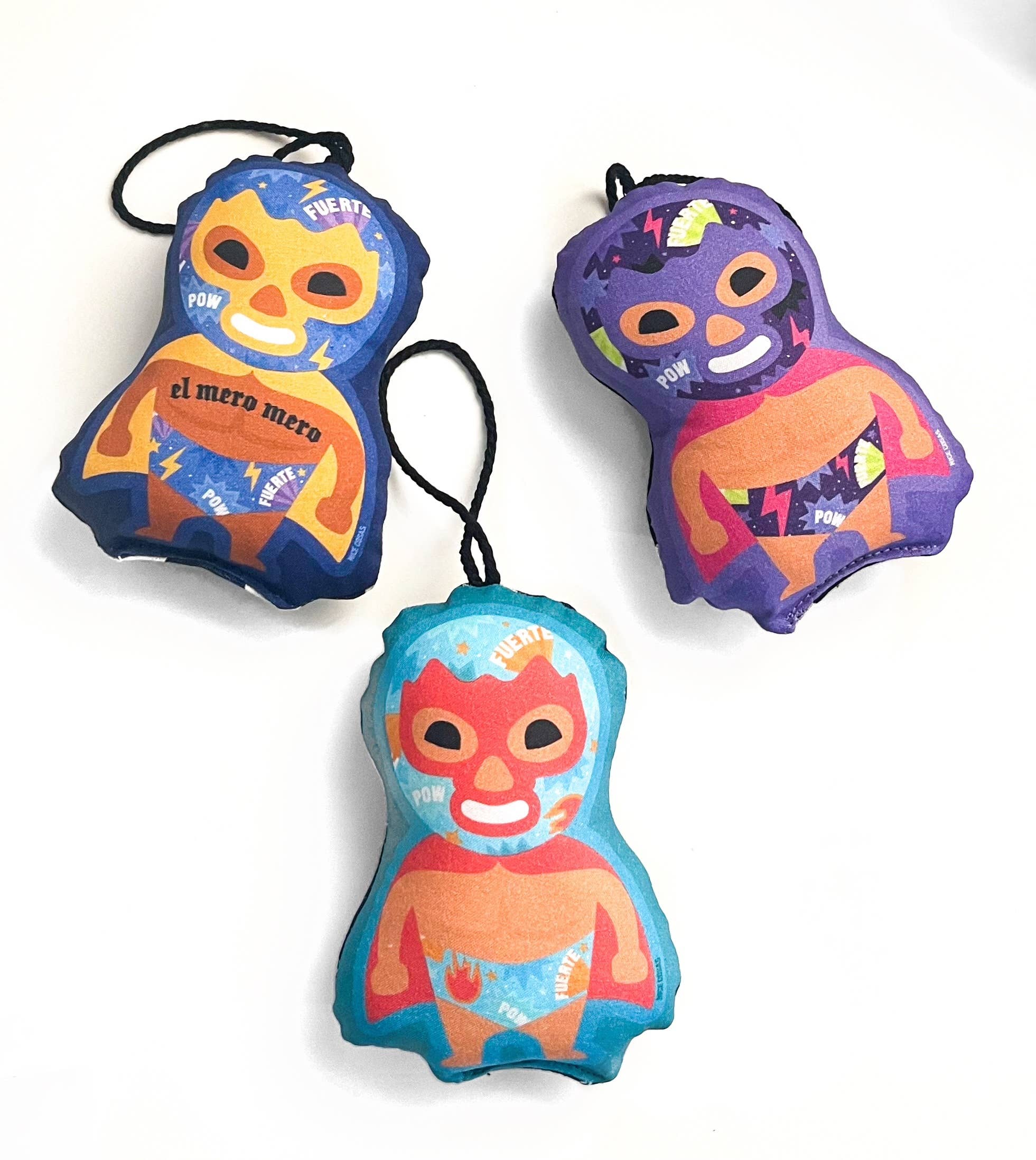 Nice Cosas - Nice Cosas Besties Club™ - Luchador Ornament: Mero Mero (Tattoo) Luchador