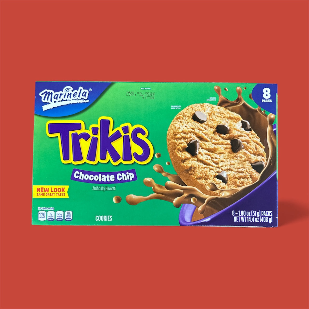 Marinela - Trikis, box with 8 packs, 408 gr