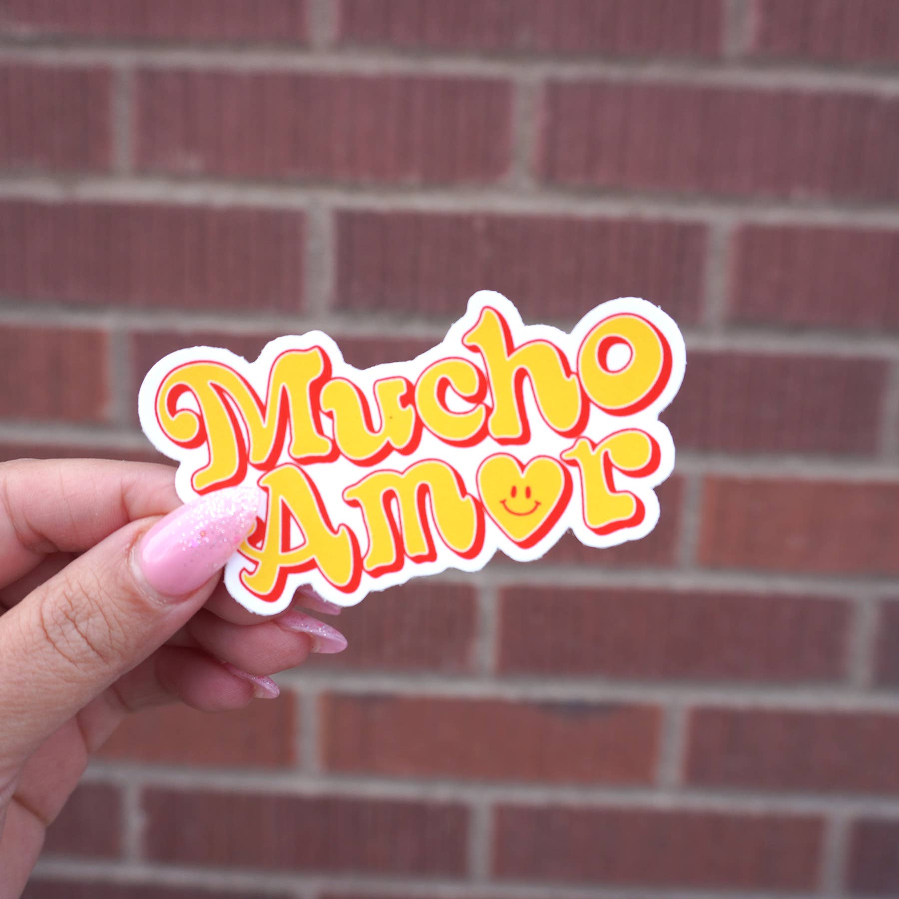 Erica Alfaro Designs - Mucho Amor Retro Mexican Sticker