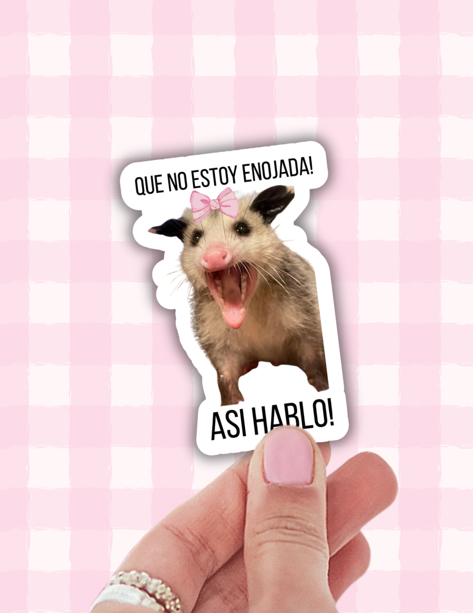 Lalatina Shop - Funny latina spanglish sticker,spanish,hispanic decal
