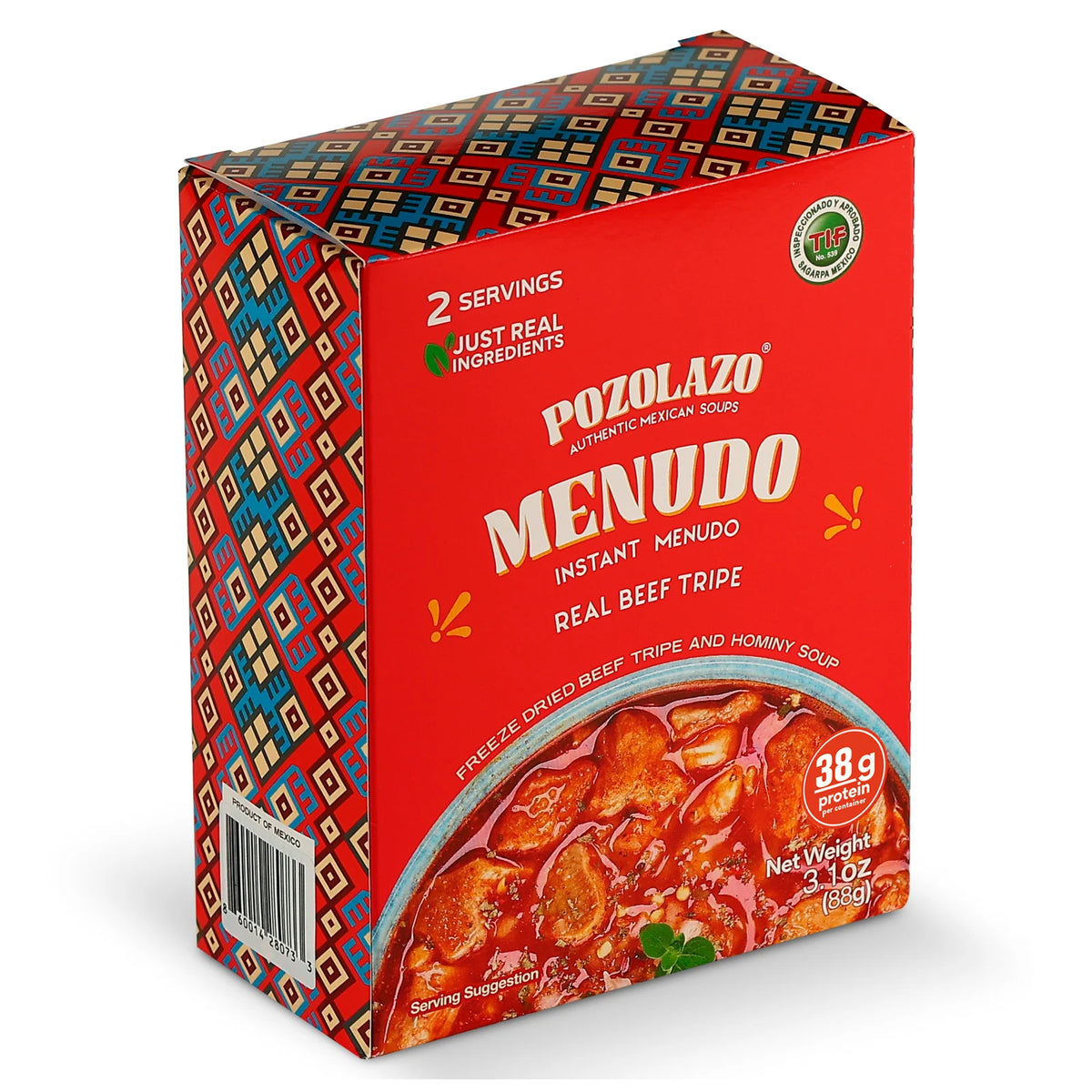 Pozolazo- Menudo Family Pack , 3.1 oz, Single Pack