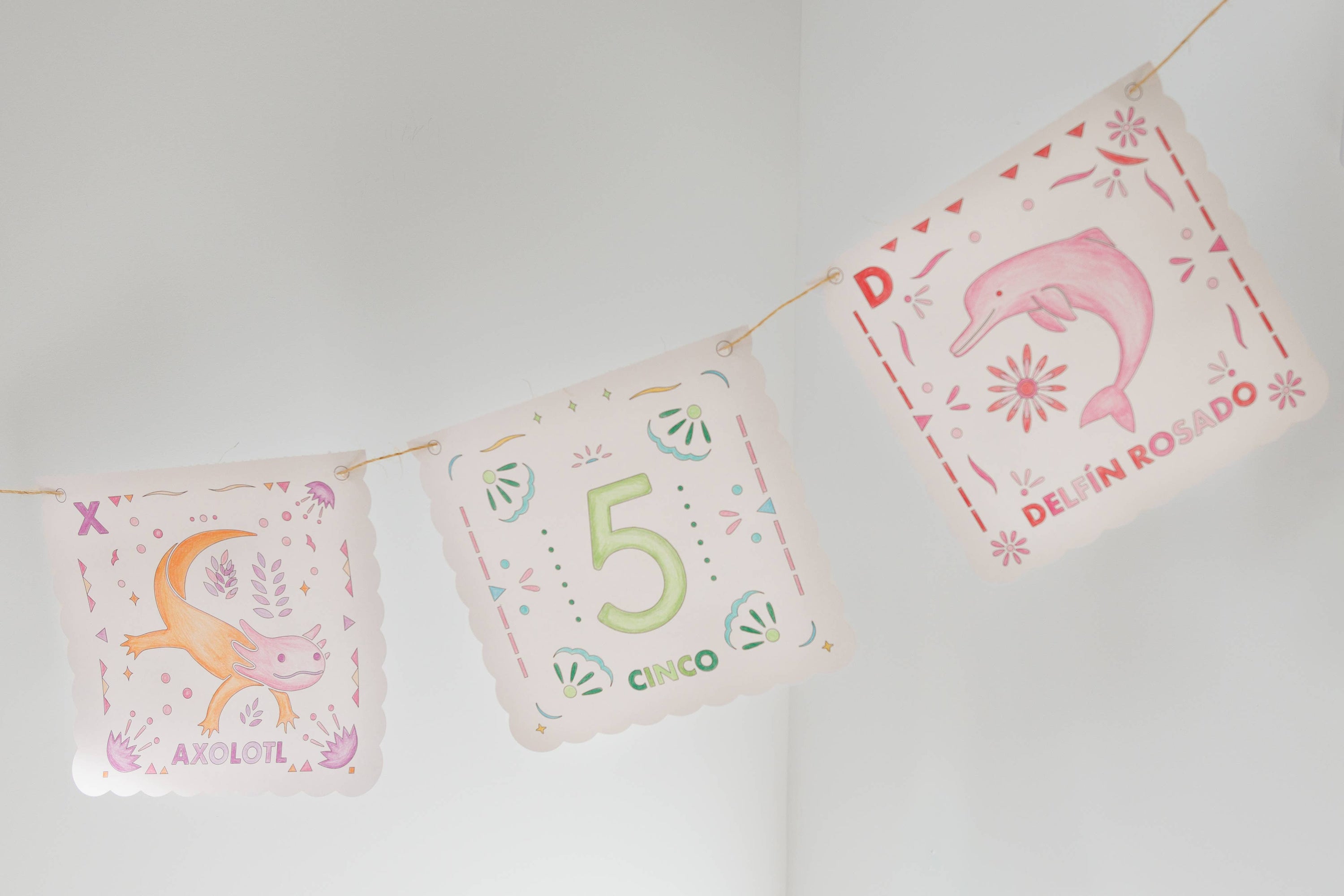Blue Star Press - Papel Picado Spanish Coloring Book