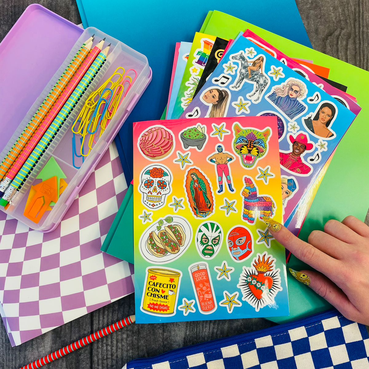 THE FOUND - Latino/e Sticker Sheet