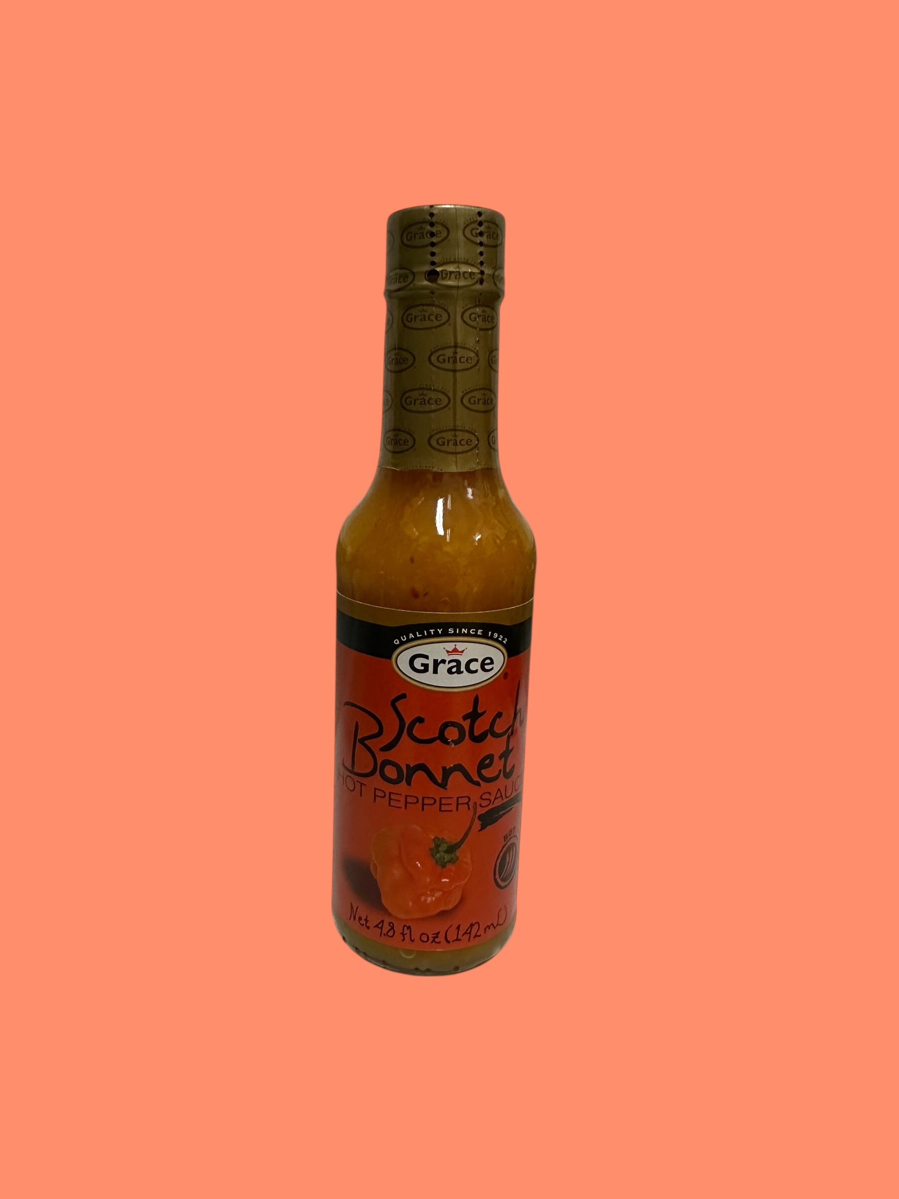 Grace- Scotch Bonnet Hot Pepper Sauce, 5 oz