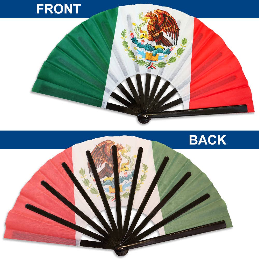 Flags Importer - Mexico X-Large Hand Fan
