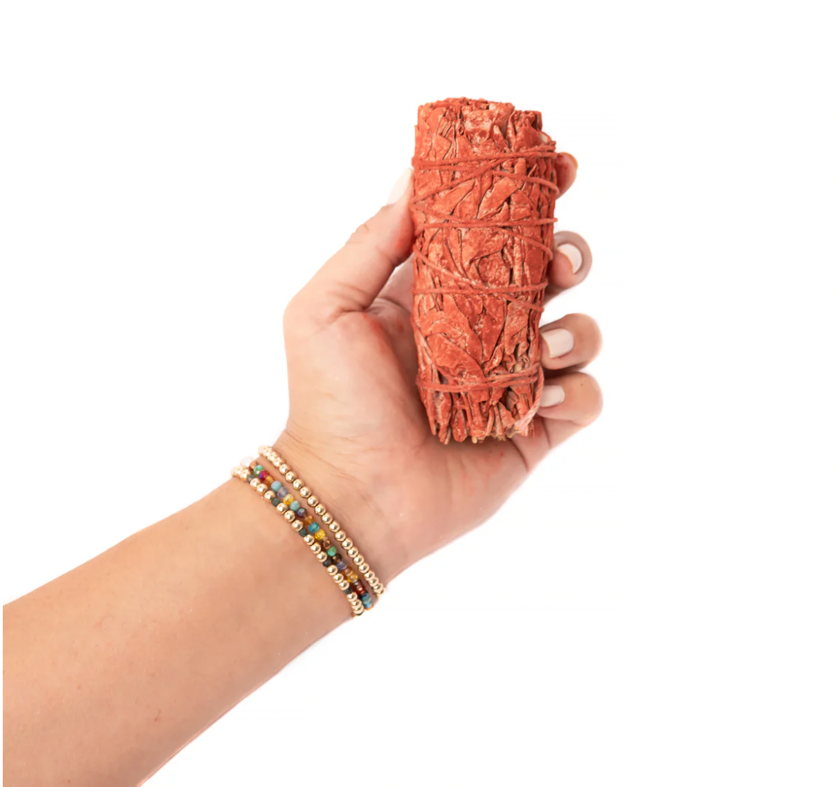 Sarimoire - Dragons Blood 4" California White Sage Herb Wand