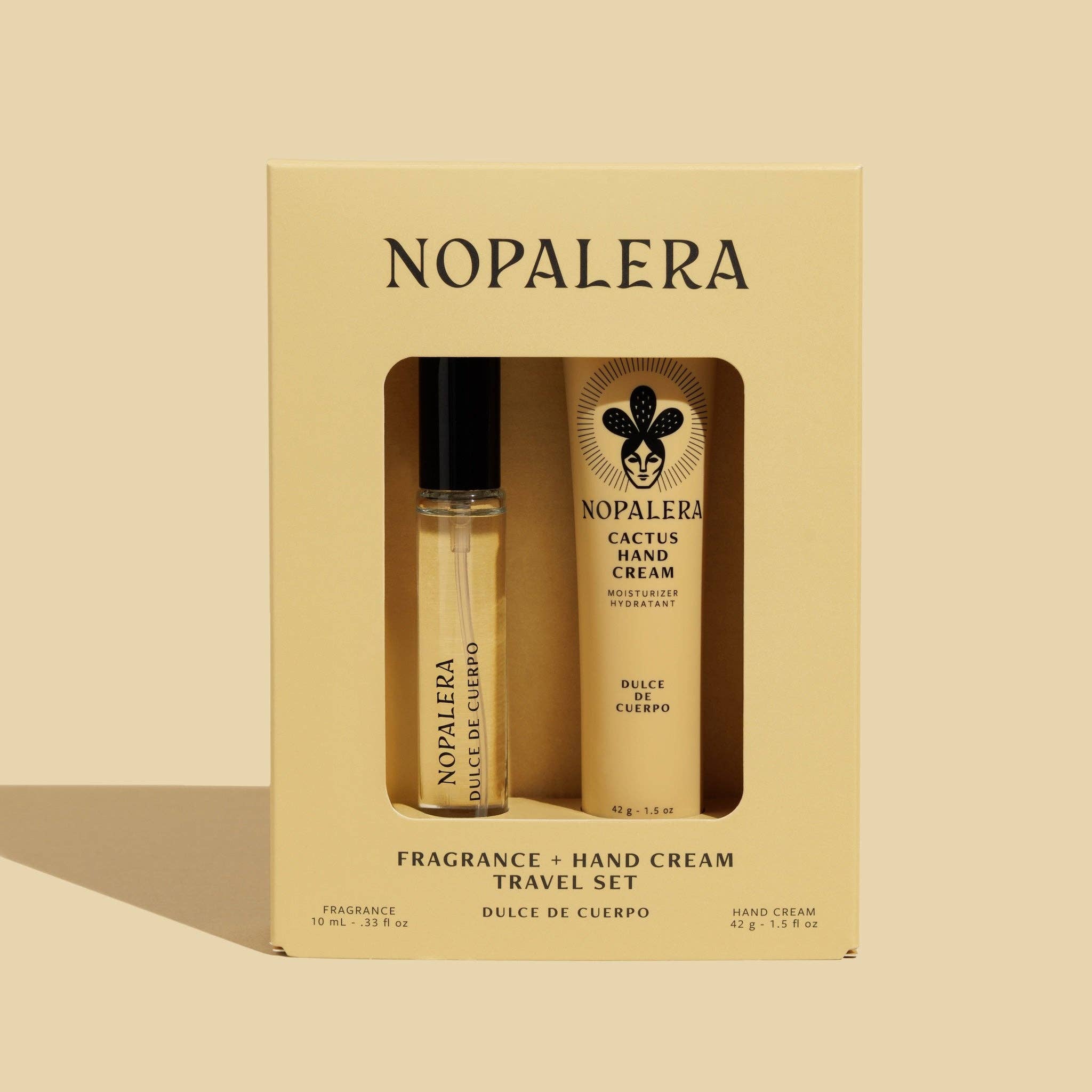 Nopalera - Hand Cream + Travel Fragrance Set - Dulce de Cuerpo