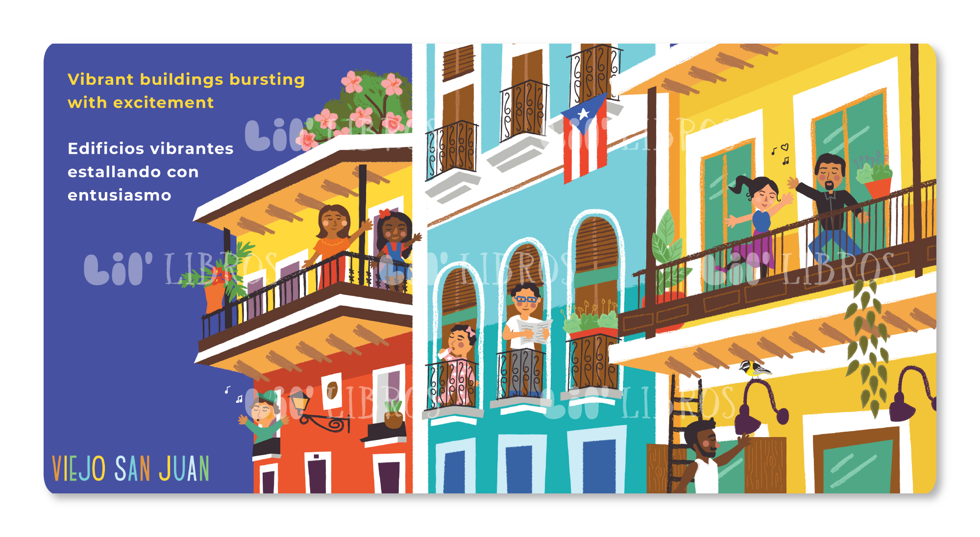 Lil' Libros ~ Bilingual Children's Books & Games - VÁMONOS: San Juan (Bilingual: English and Spanish)