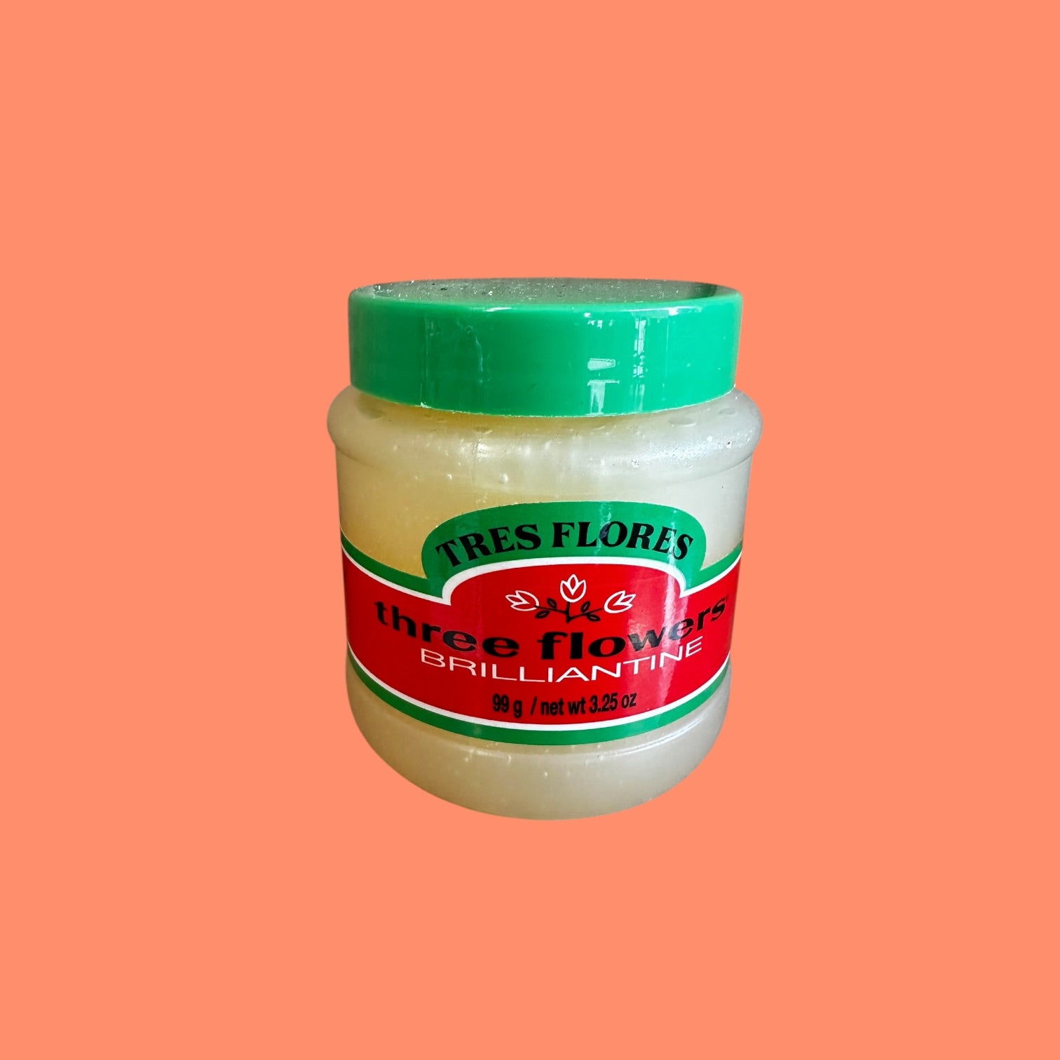 Tres Flores - Brillantine Solid, 3.25 Oz