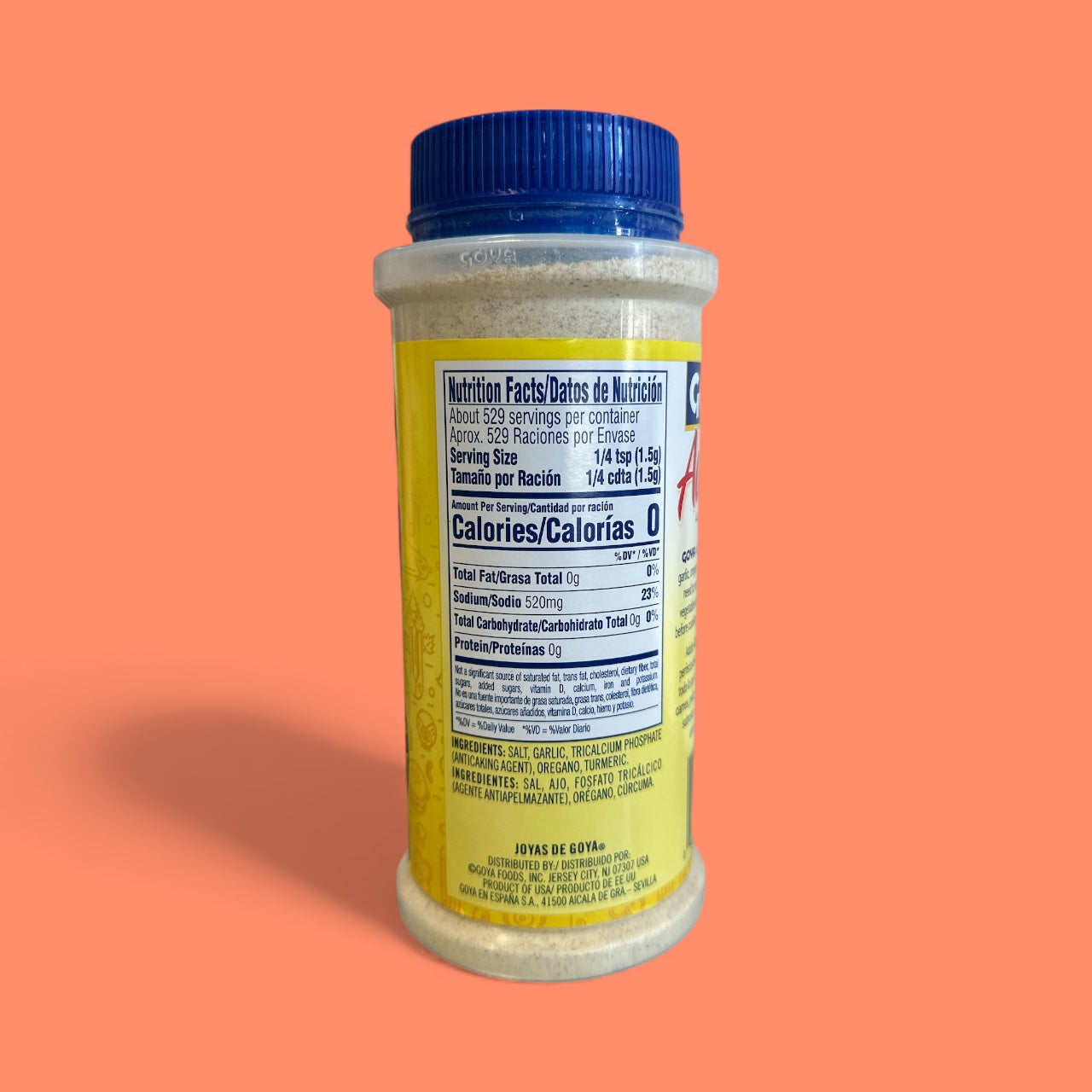 Goya - Adobo Sin Pimienta, 28 oz, Single bottle