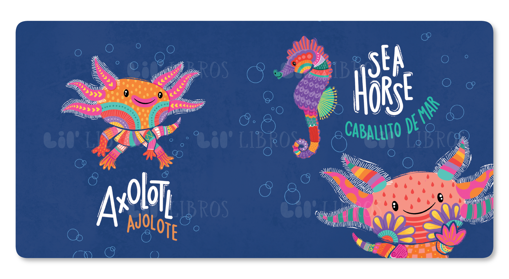 Lil' Libros ~ Bilingual Children's Books & Games - Alebrijes Animals / Animales (Bilingual English and Spanish)