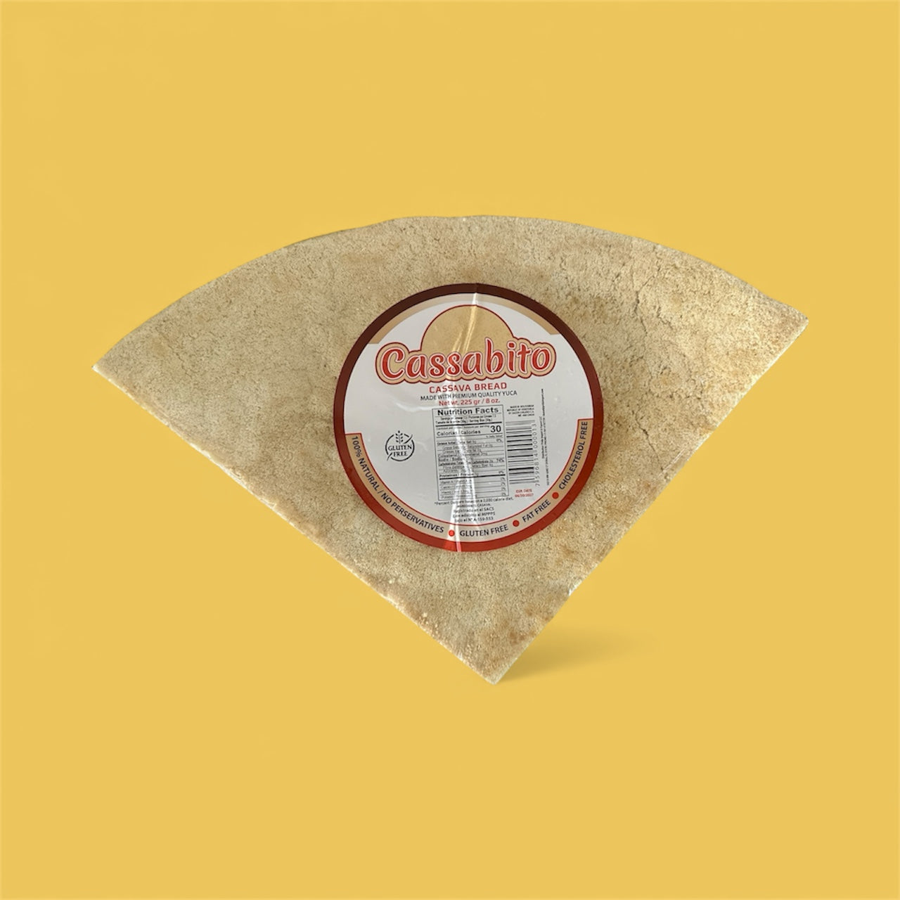 Cassabito - Cassava bread, 220grs