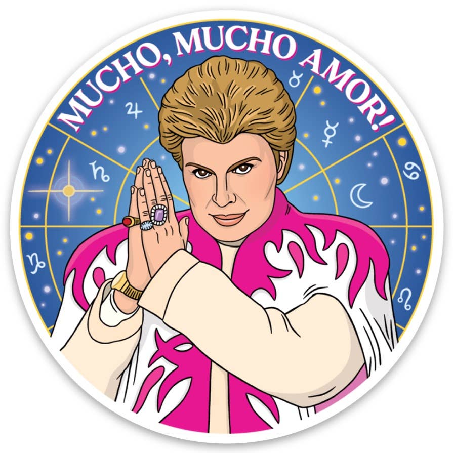 THE FOUND - Walter Mercado Die Cut Sticker