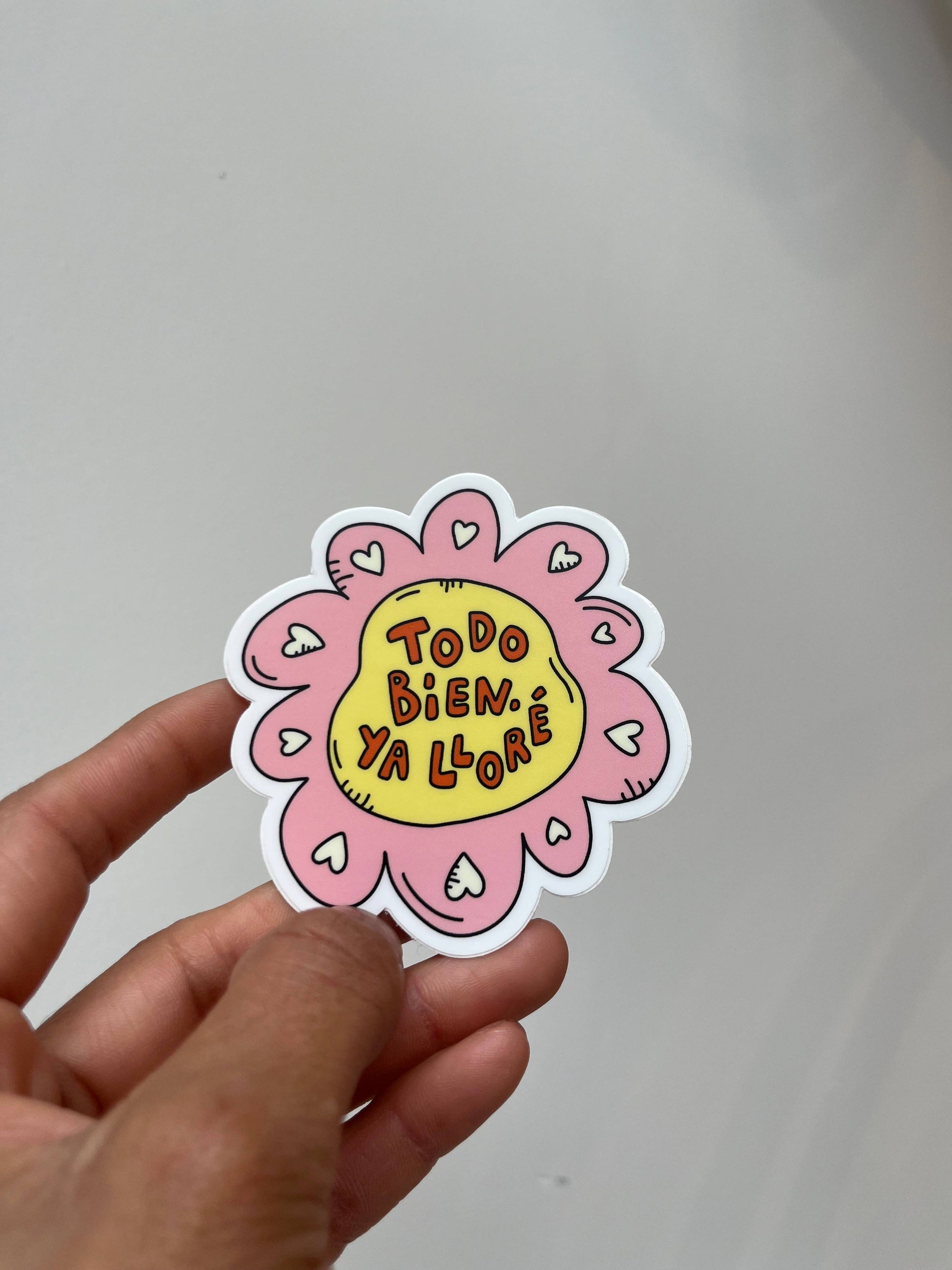 Jen Zeano Designs - Todo Bien Flower Sticker