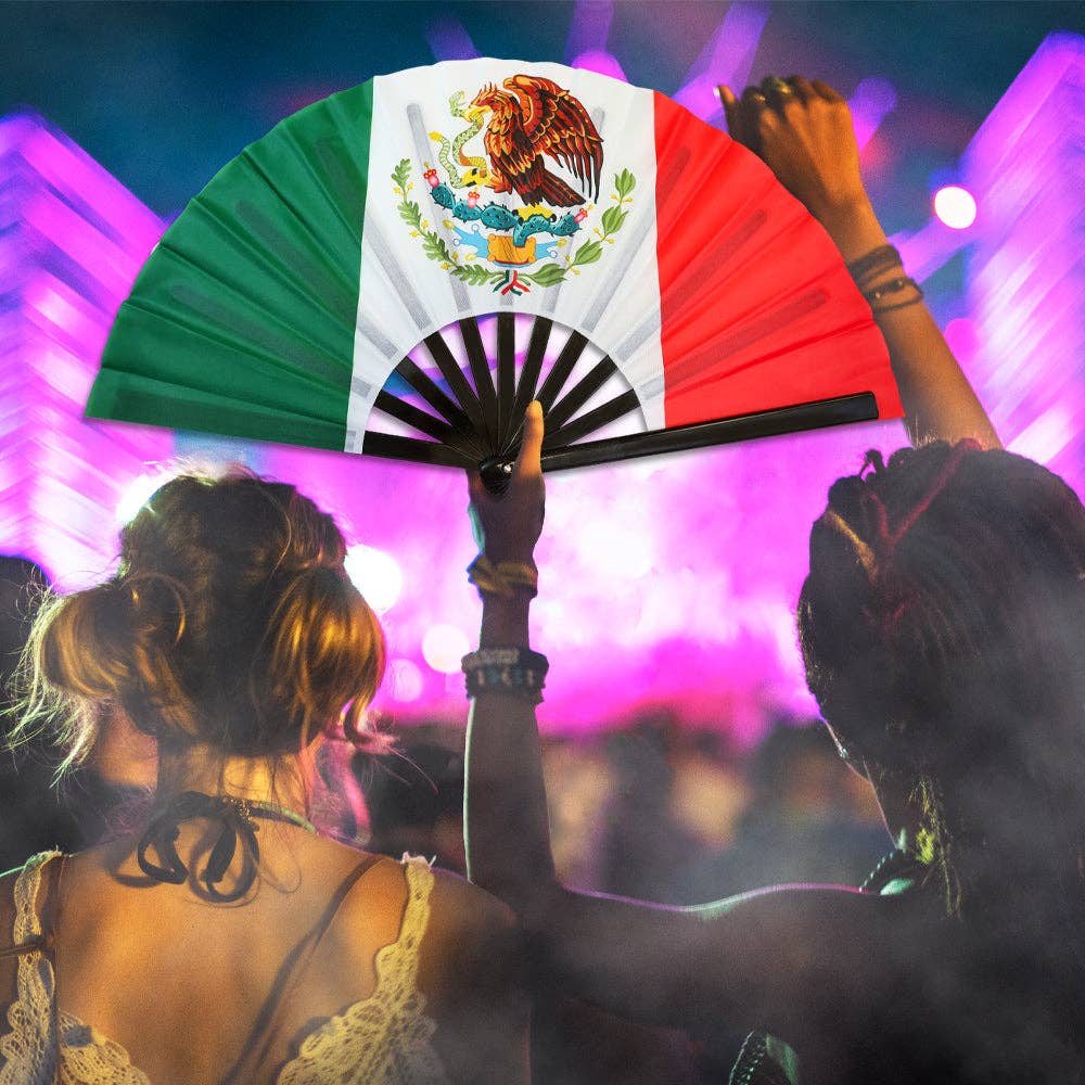 Flags Importer - Mexico X-Large Hand Fan