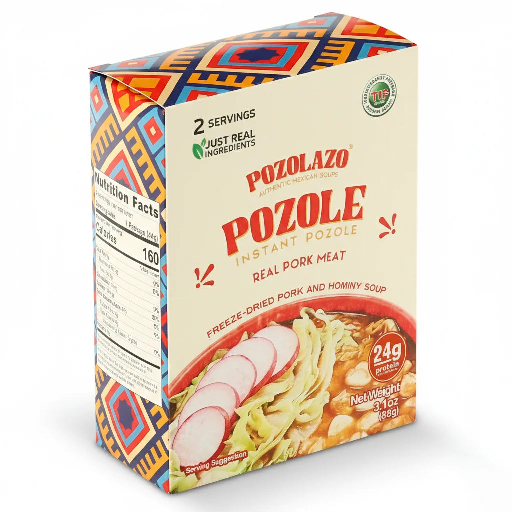 Pozolazo- Pork Pozole Family Pack , 3.1 oz, Single Pack