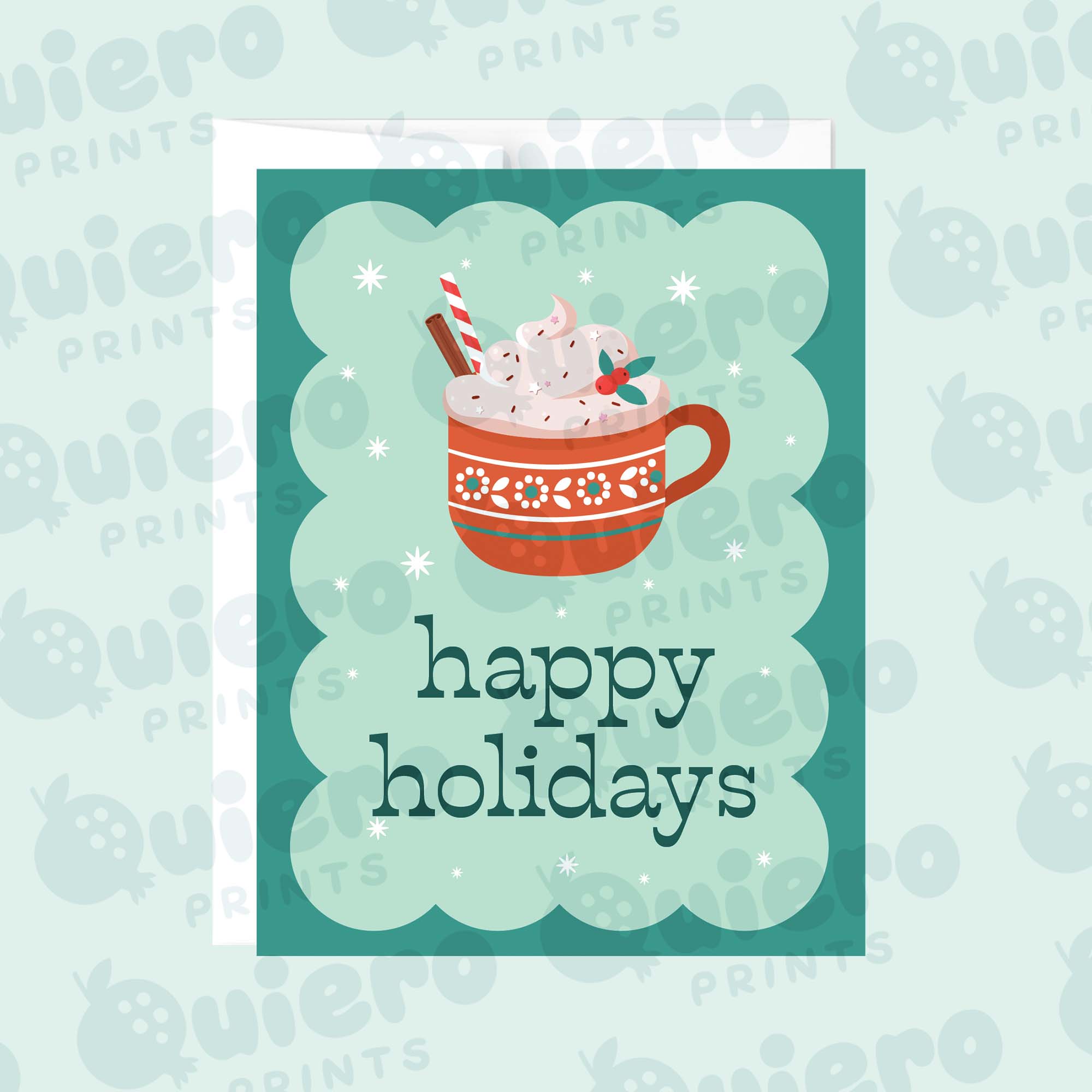 Quiero Prints - Spanglish Holiday Cards 6pk