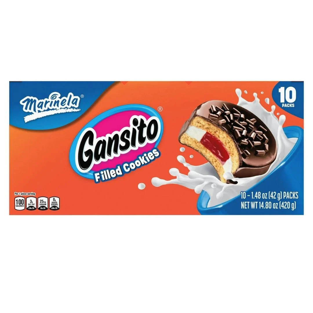 Marinela - Gansito Filled Cookies, 420 g