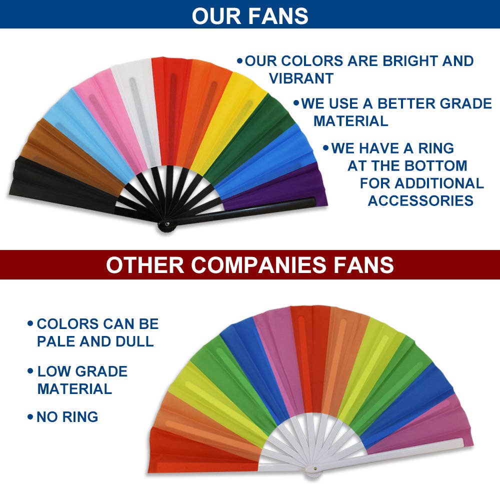 Flags Importer - Colombia X-Large Hand Fan